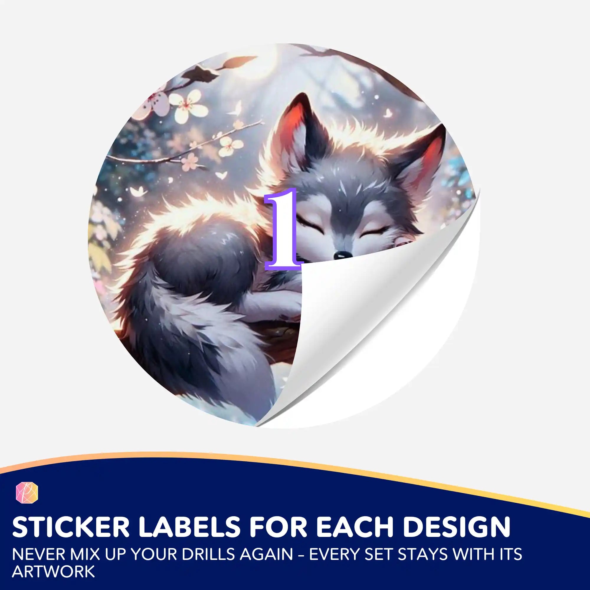 Small Jar Stickers - Yuki’s Spring