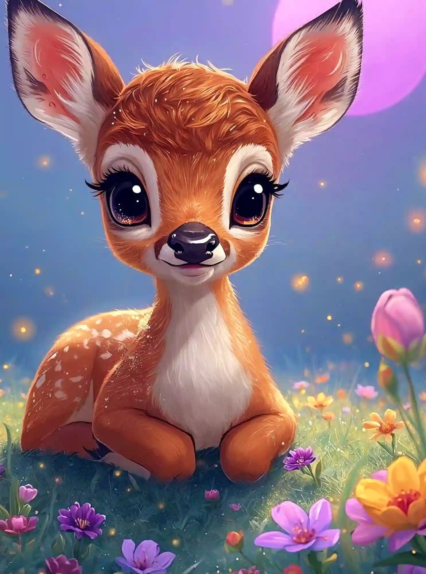 Diamond Painting 7 Day Special – Flower Fawn