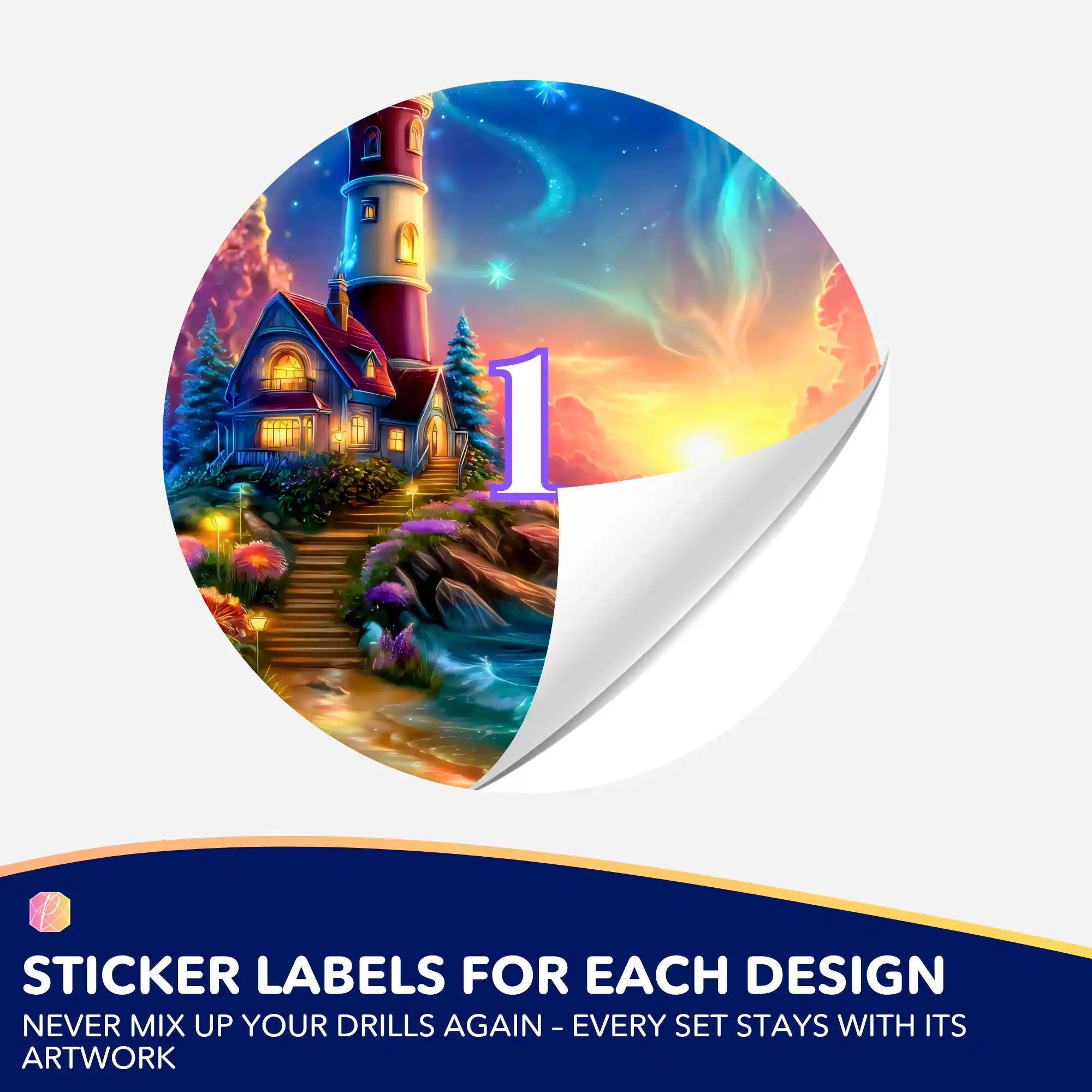 Small Jar Stickers - Guardians of the Horizon