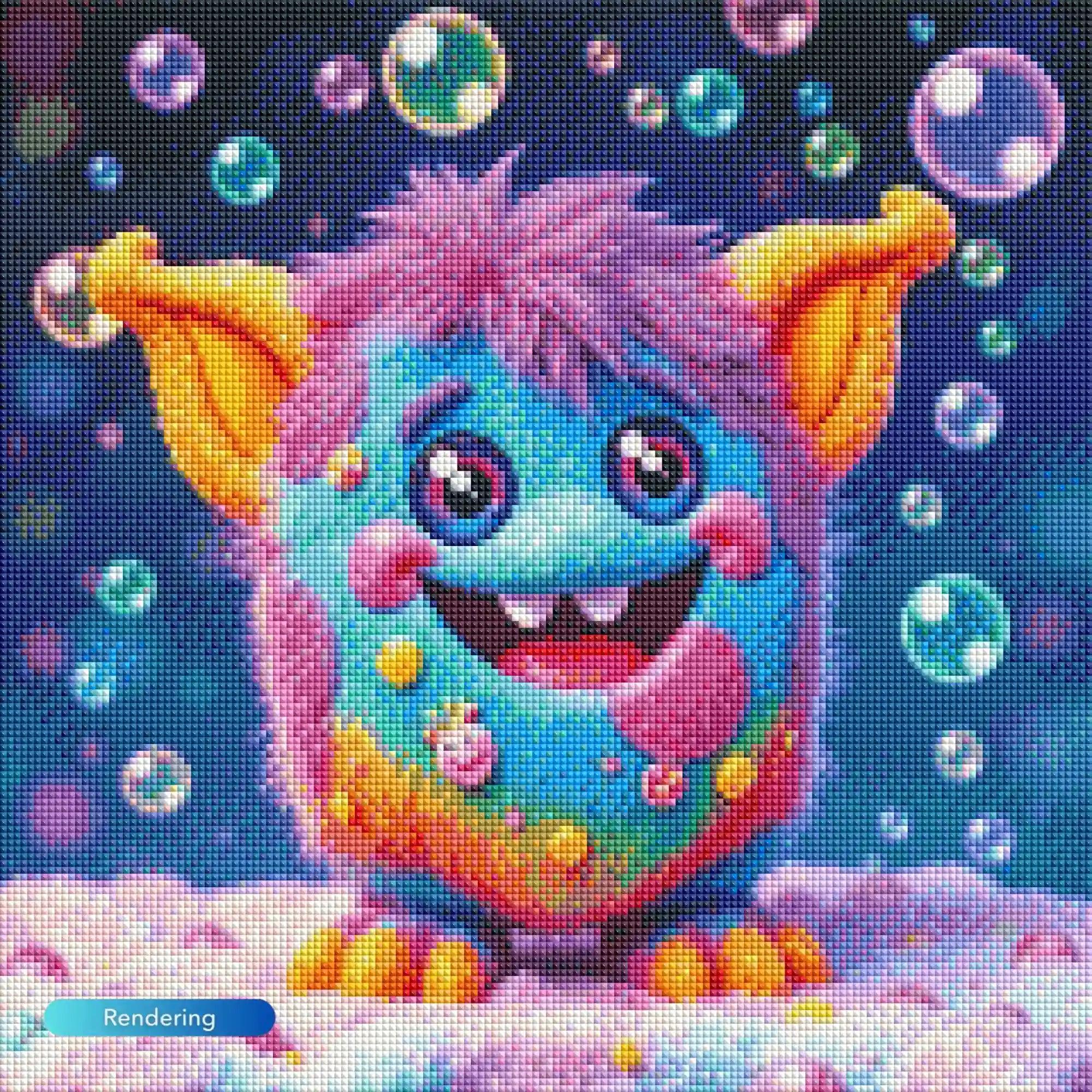 Diamond Painting – Grinsebacke
