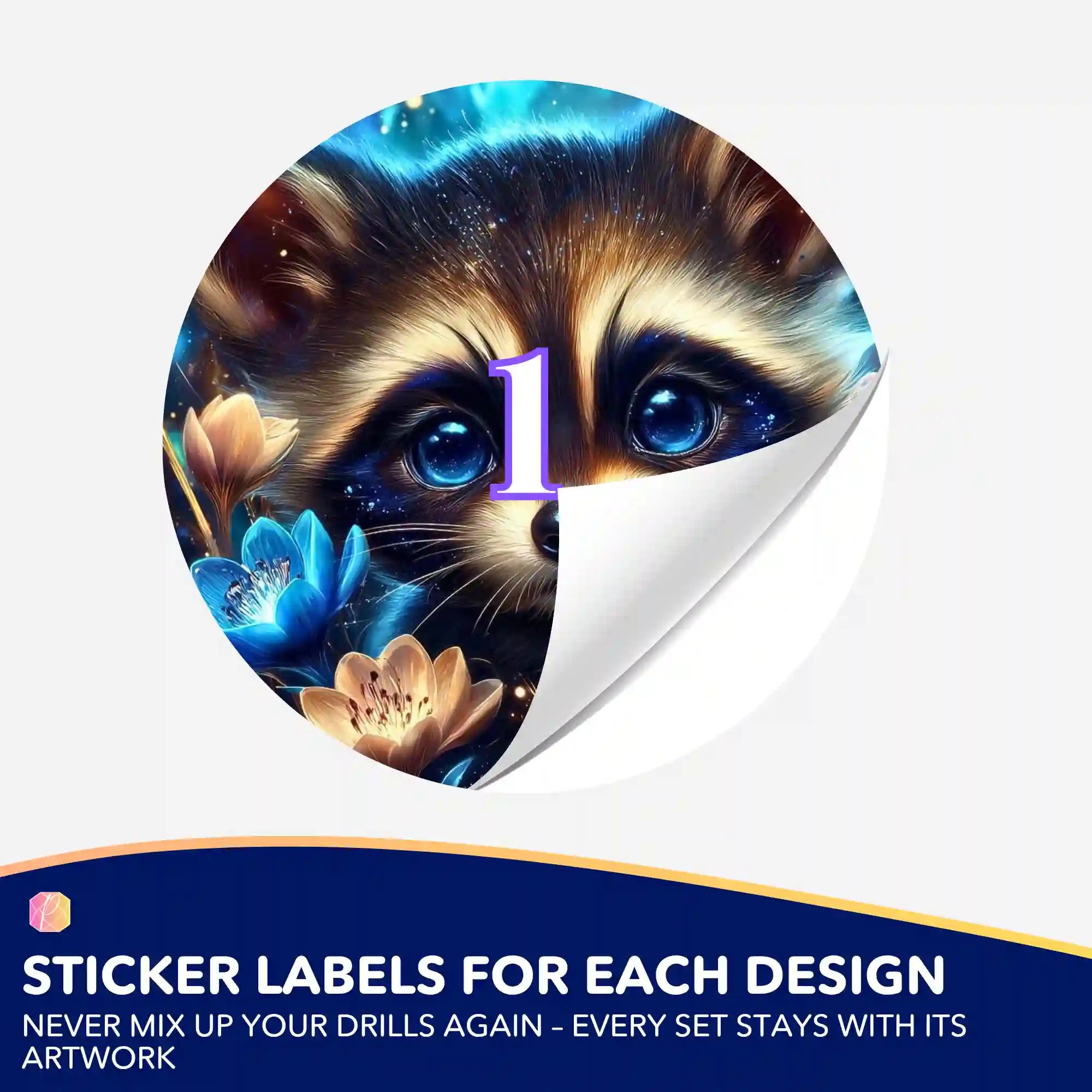 Small Jar Stickers - Eyes Full of Night
