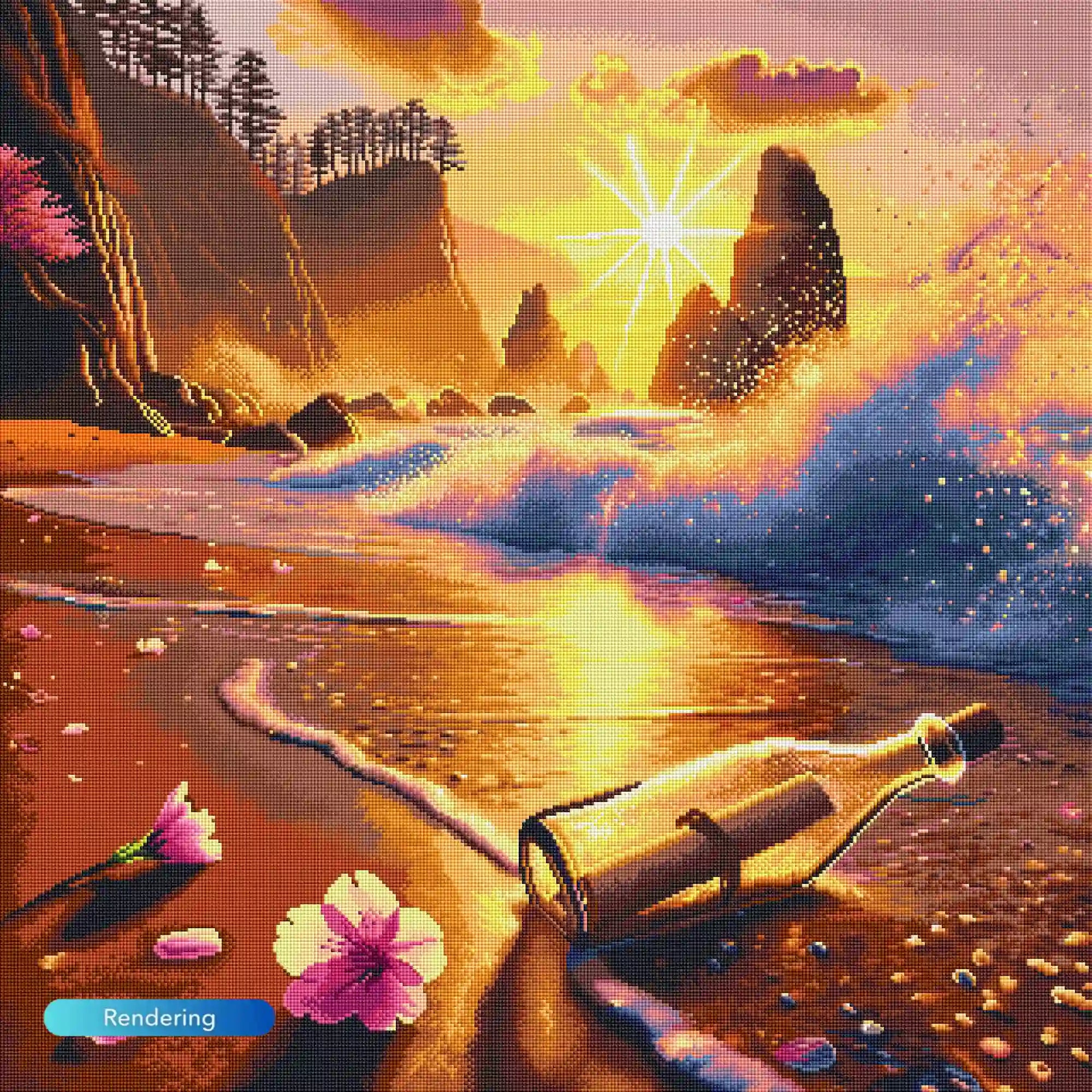 Diamond Painting – What the Sea preserves