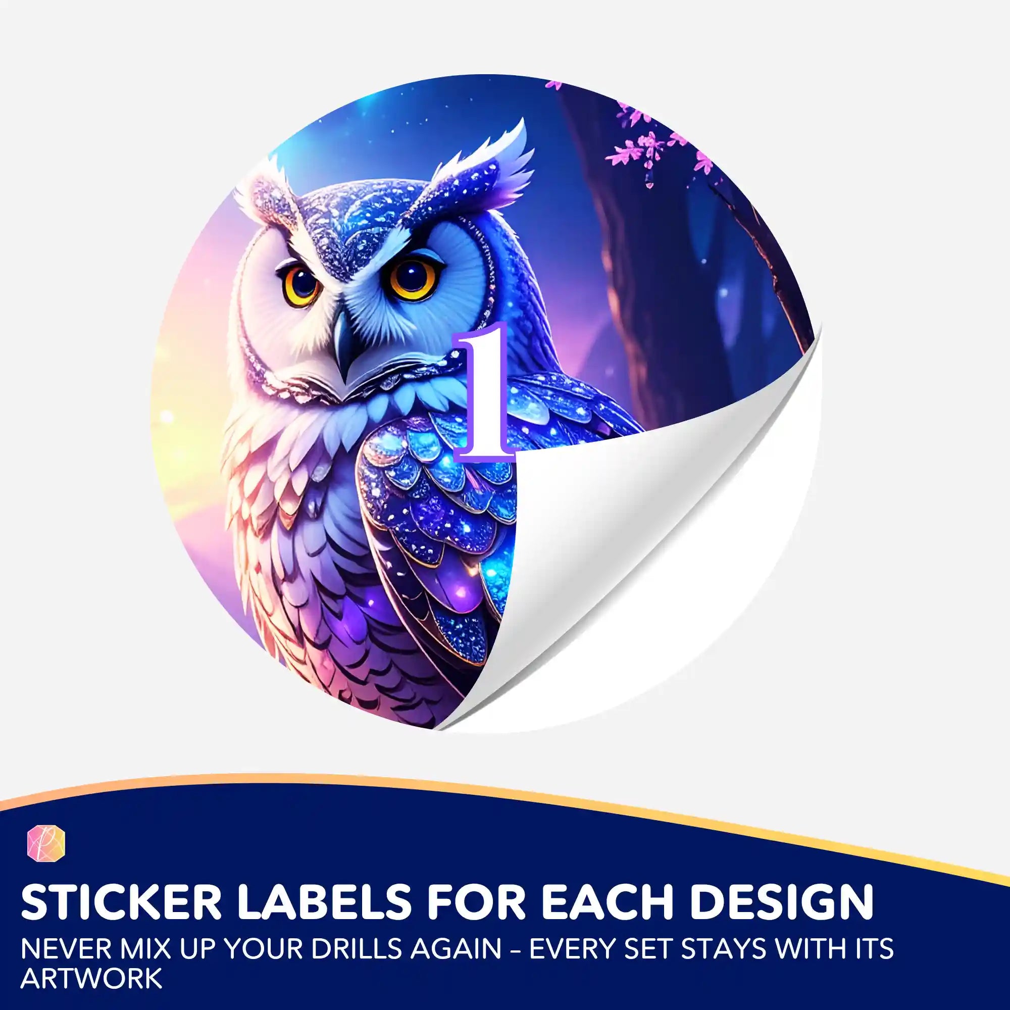 Small Jar Stickers - Guardian of the Dusk