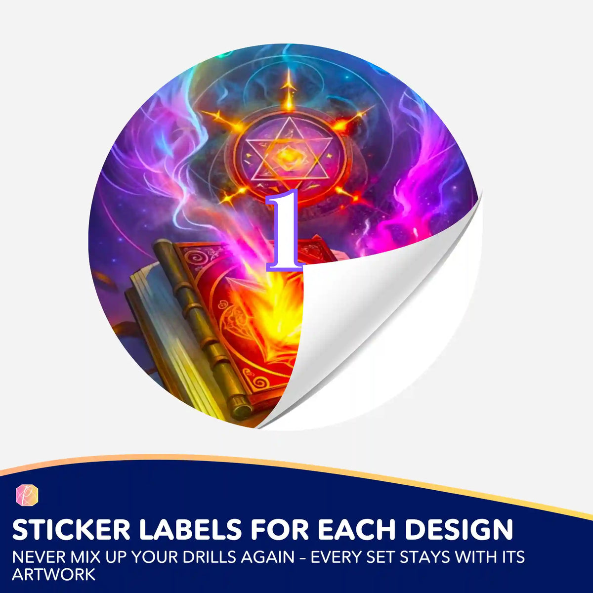 Small Jar Stickers - Witchcraft