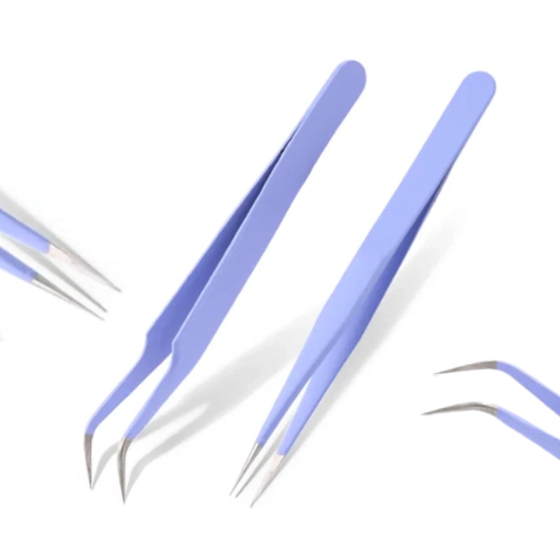 Diamond Painting – Stainless Steel Tweezer Set (2 pcs)