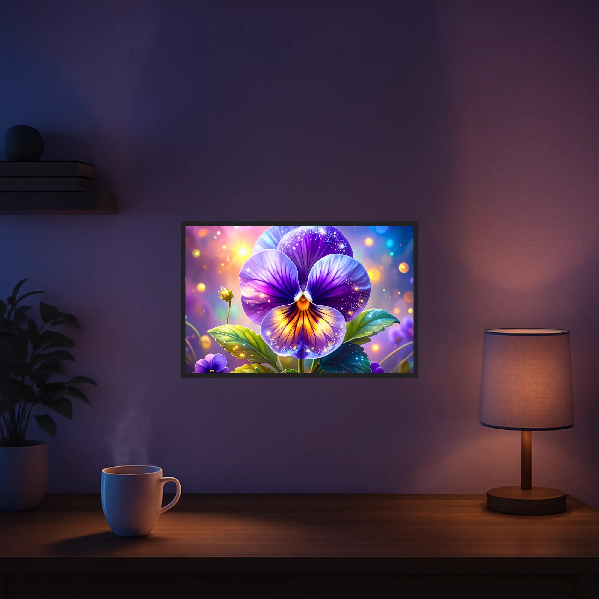 Diamond Painting – Star Violets
