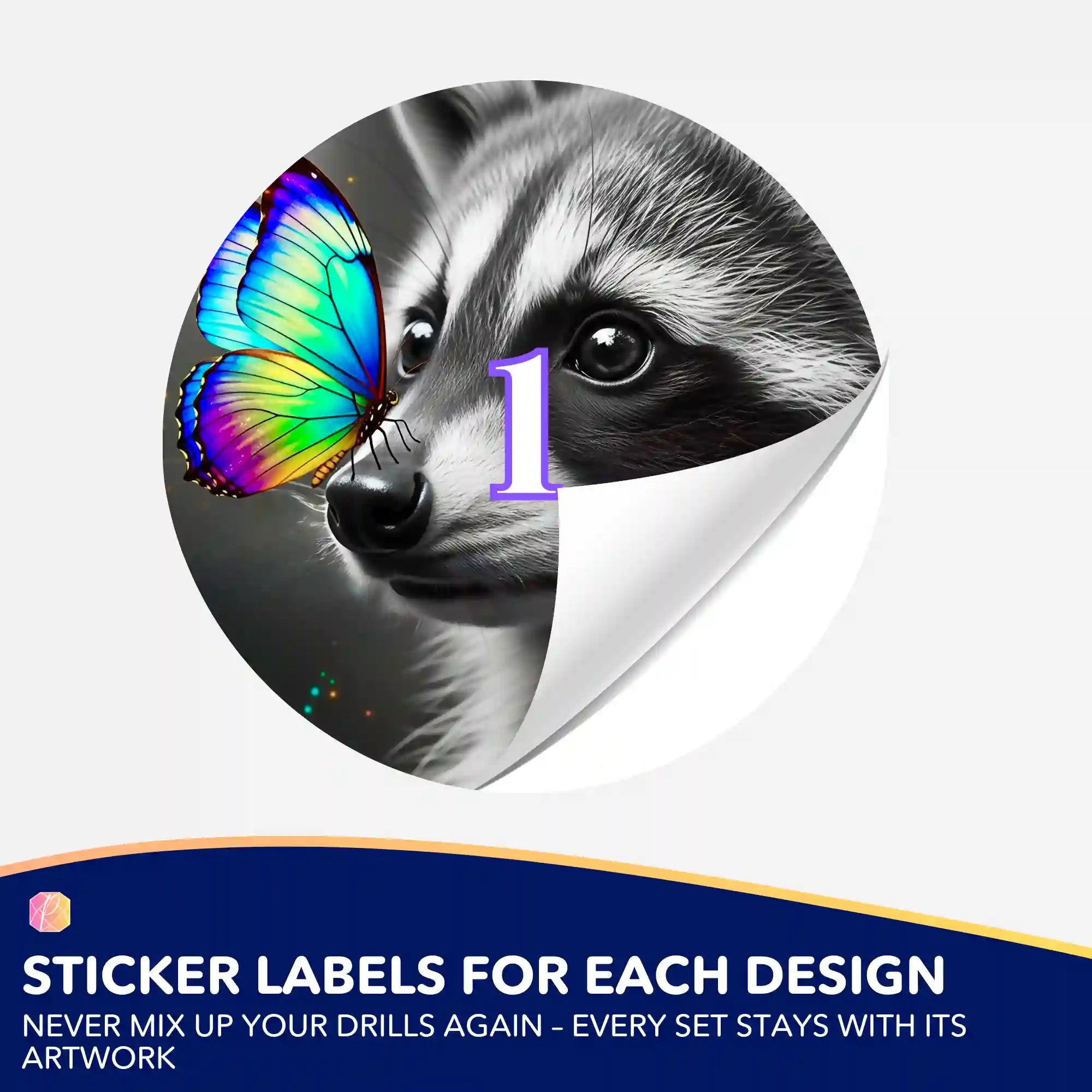 Small Jar Stickers - Little Splash of Color