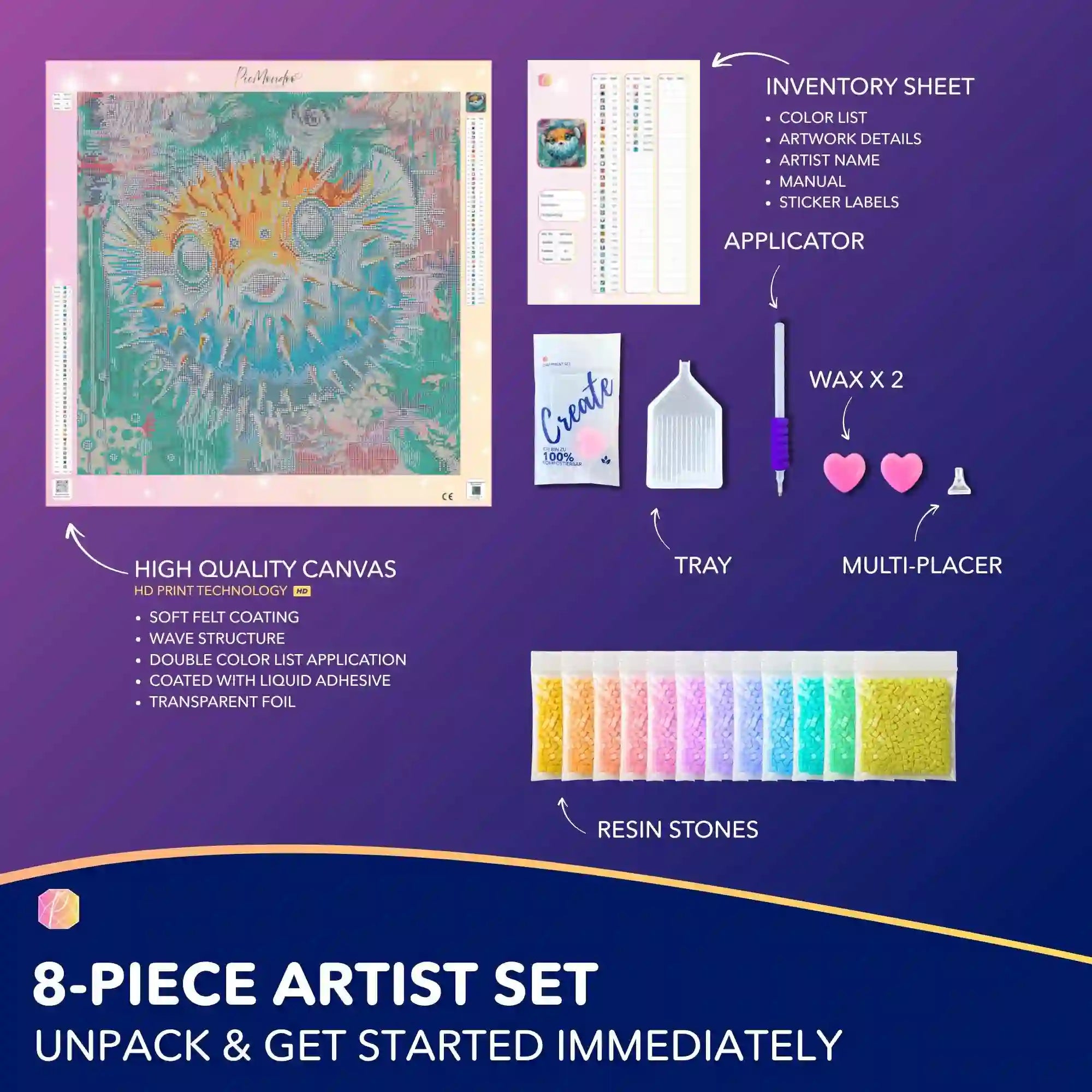 Diamond Painting - Courage for Greatness