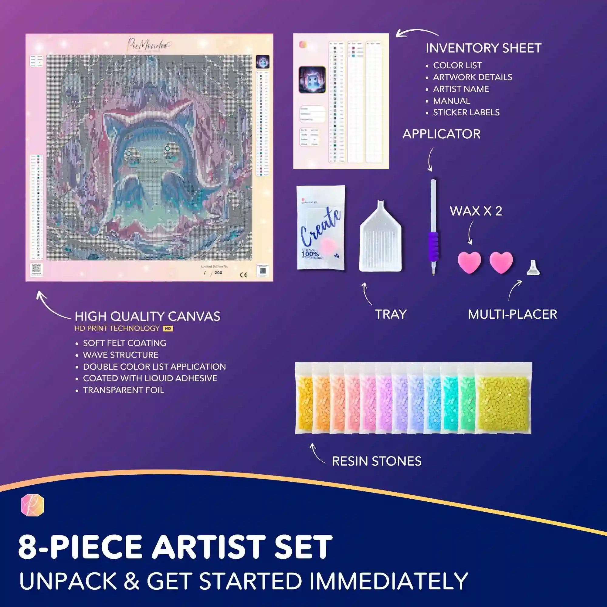 Diamond Painting – Glowy “Limited Edition”