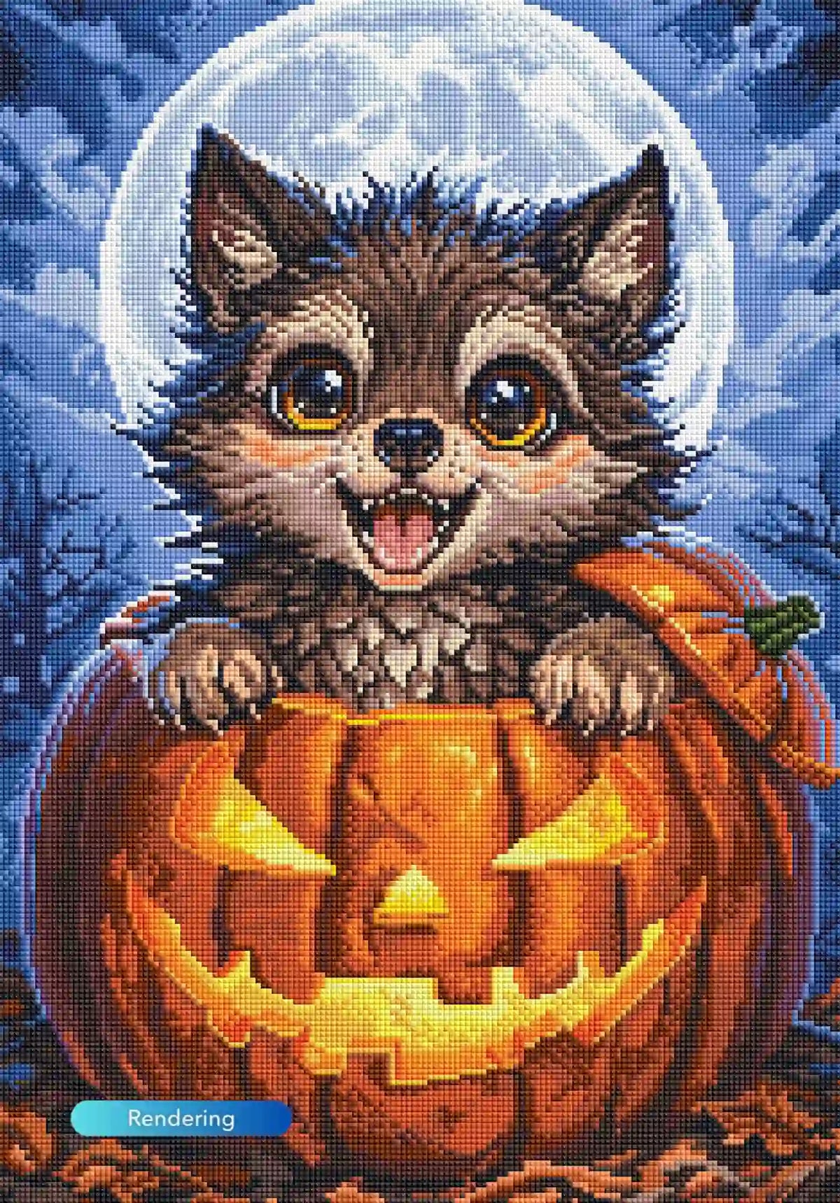 Diamond Painting – The Youngest of the Moon Wolves “Limited Edition”