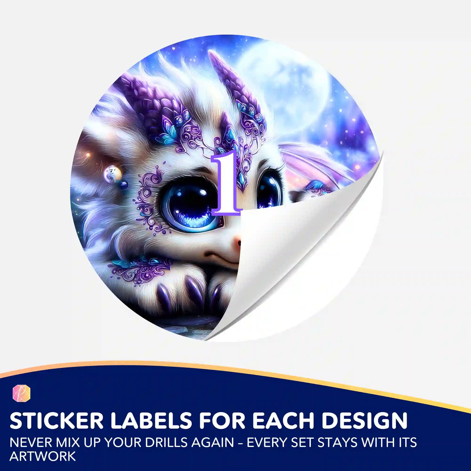 Small Jar Stickers - Lunaris "Limited Edition"