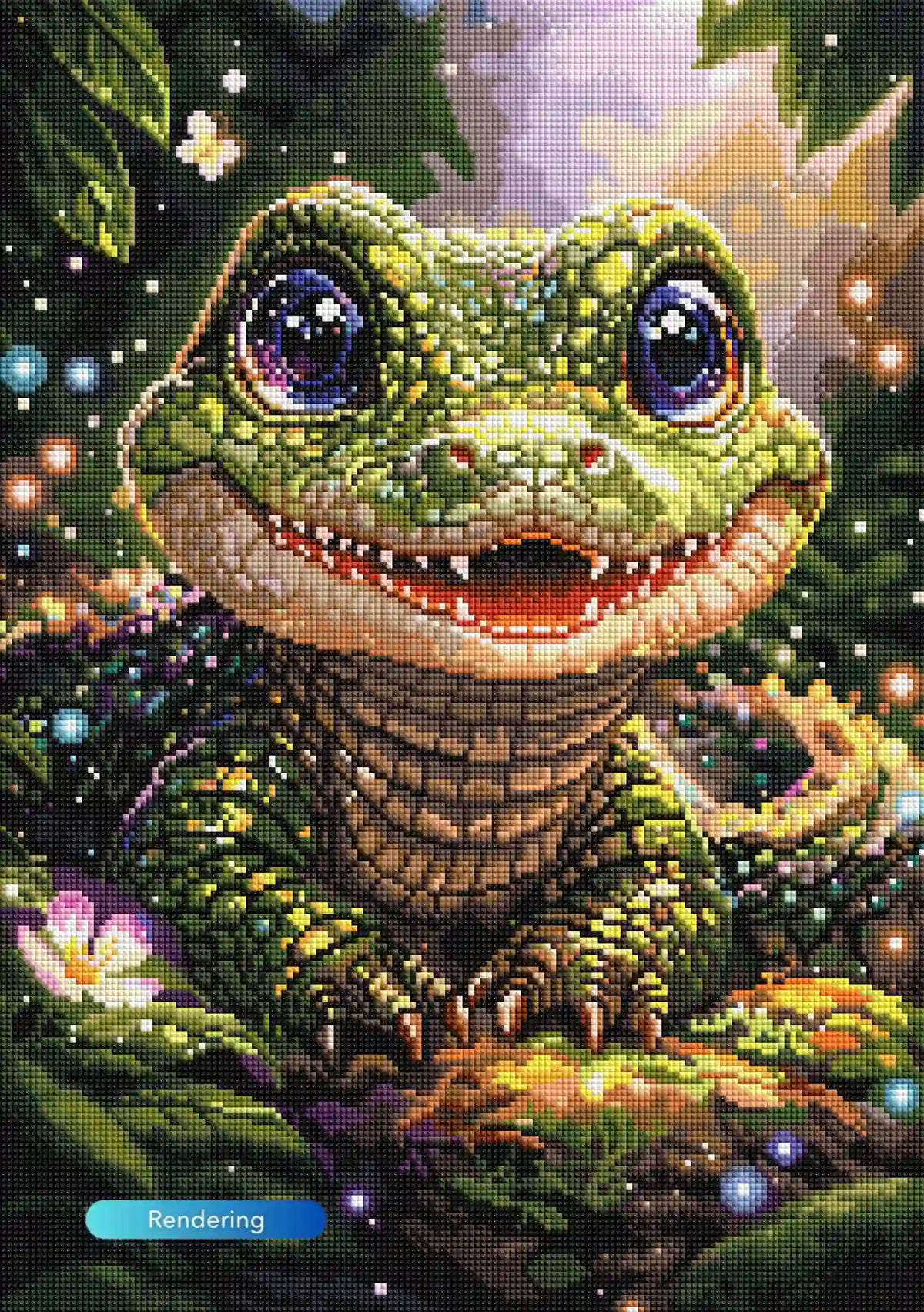 Diamond Painting - Ancient Smile