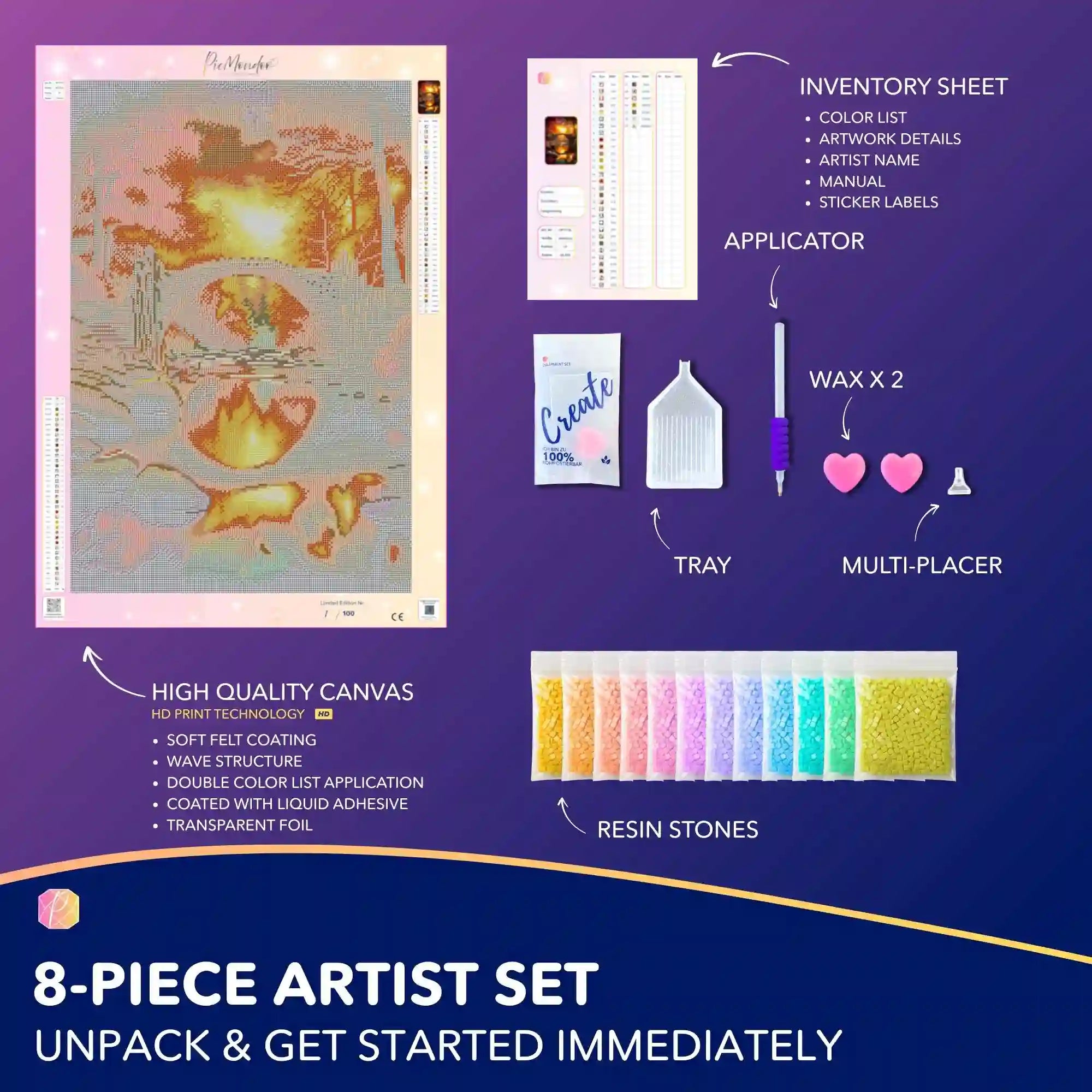 Diamond Painting – Bridge of the Eternal Hour "Limited Edition"
