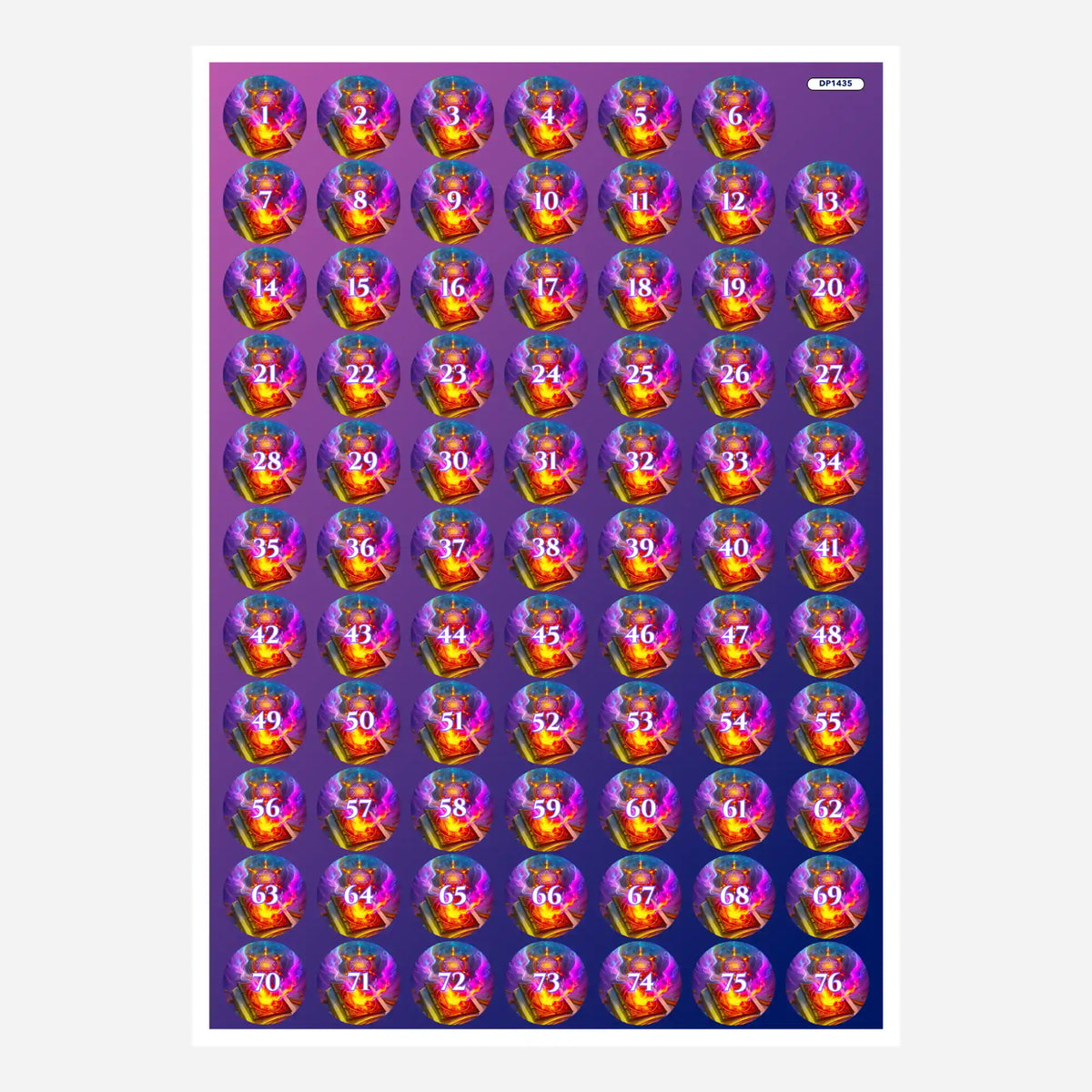 Small Jar Stickers - Witchcraft