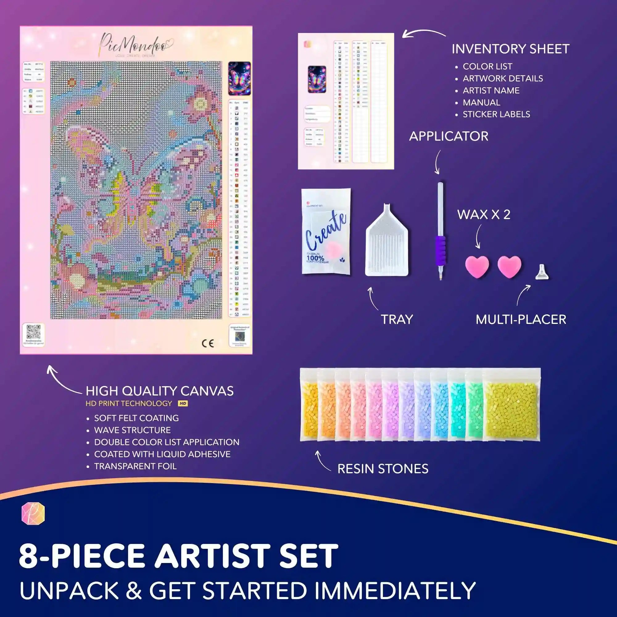 Diamond Painting – Wings of the Veil