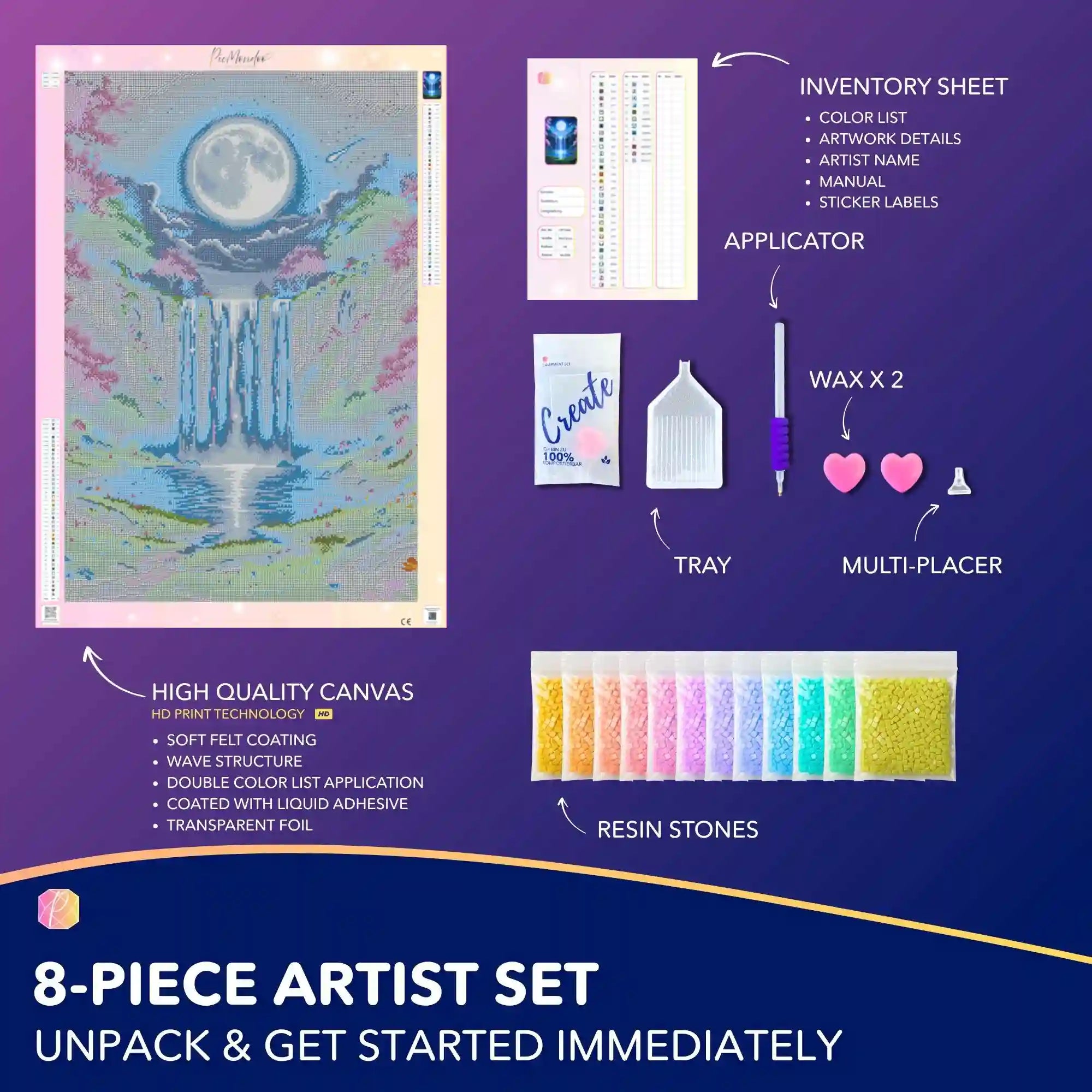 Diamond Painting – Valley of Whispering Waters