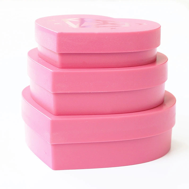 Diamond Painting Heart-Shaped Trays – Set of 3