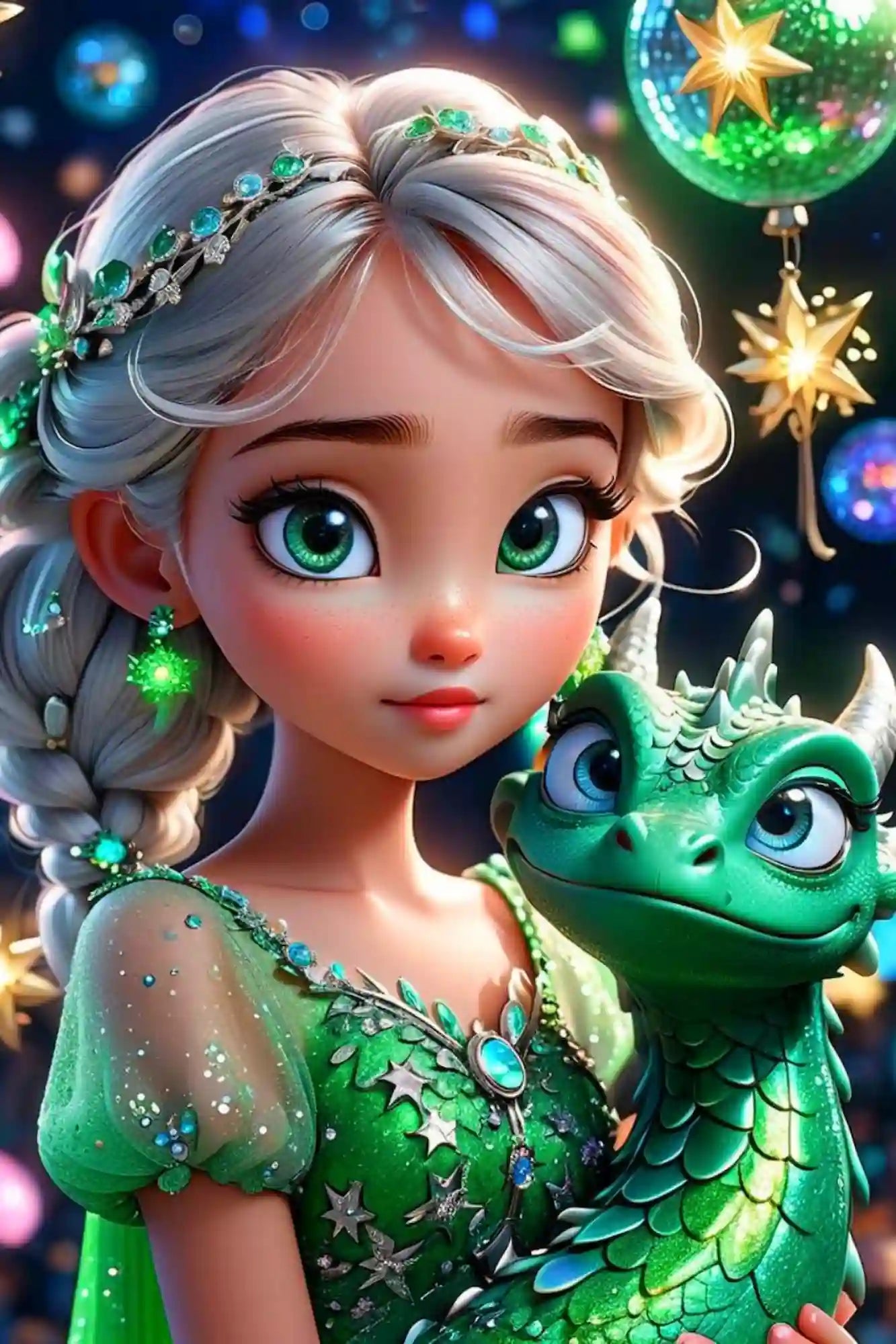 Diamond Painting – Dragon Girl