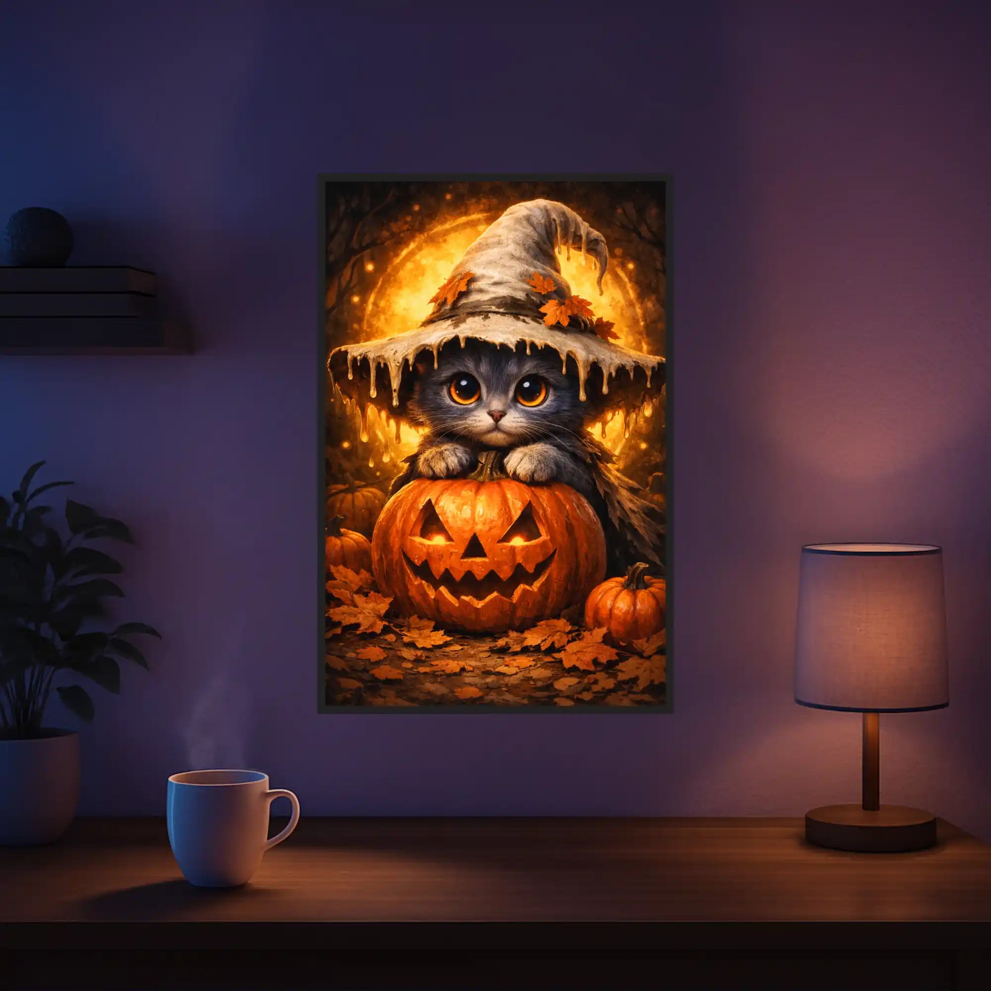 Diamond Painting – The Little Pumpkin Witch “Limited Edition”