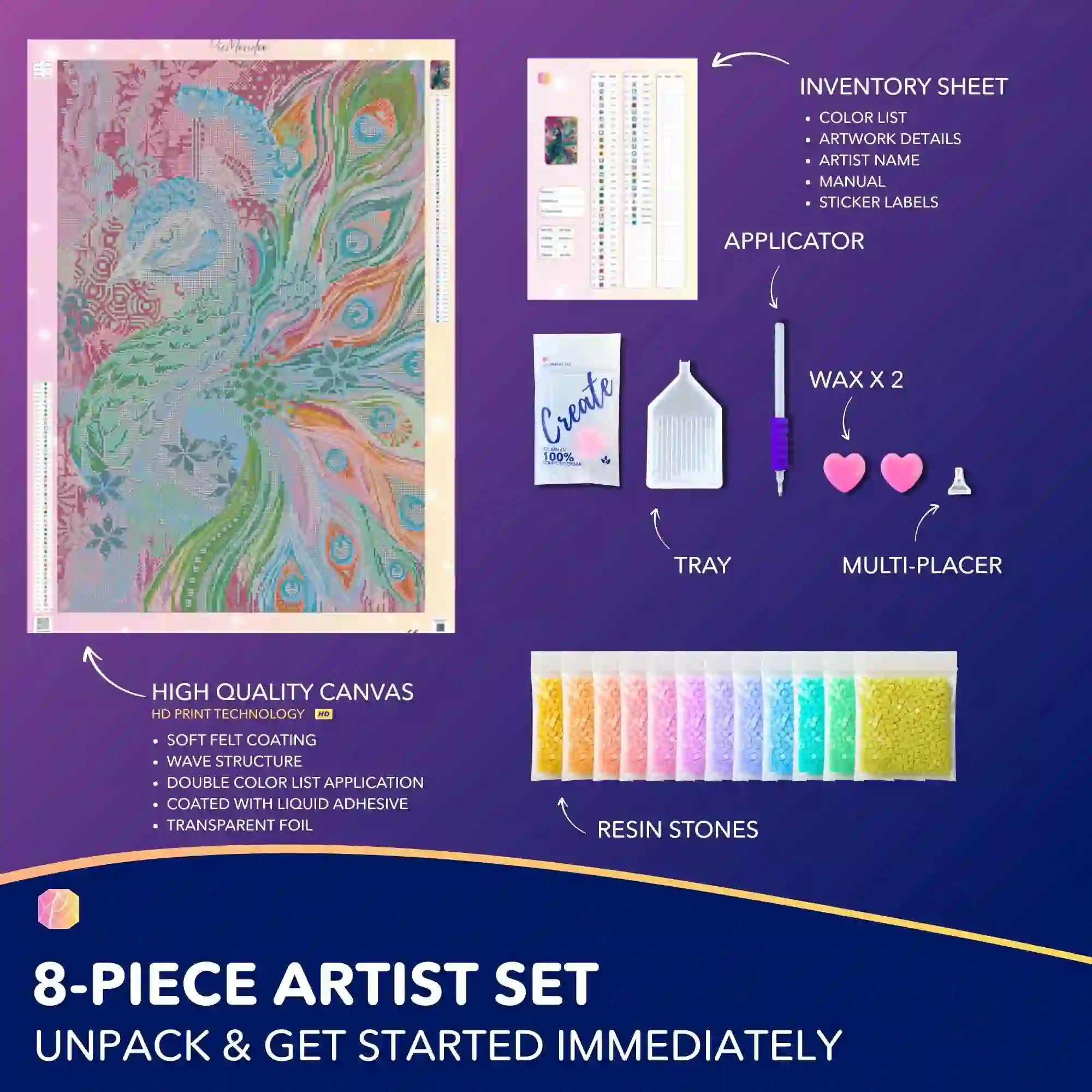 Diamond Painting - Majesty of Colors