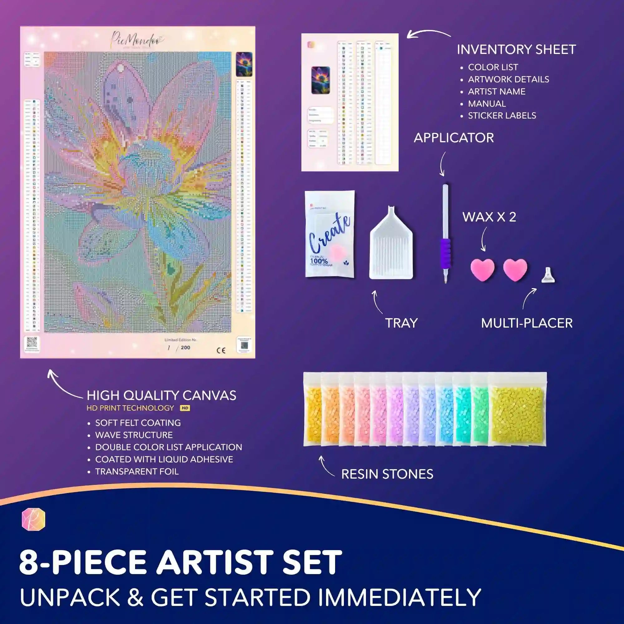 Diamond Painting – In the Core of Light “Limited Edition”
