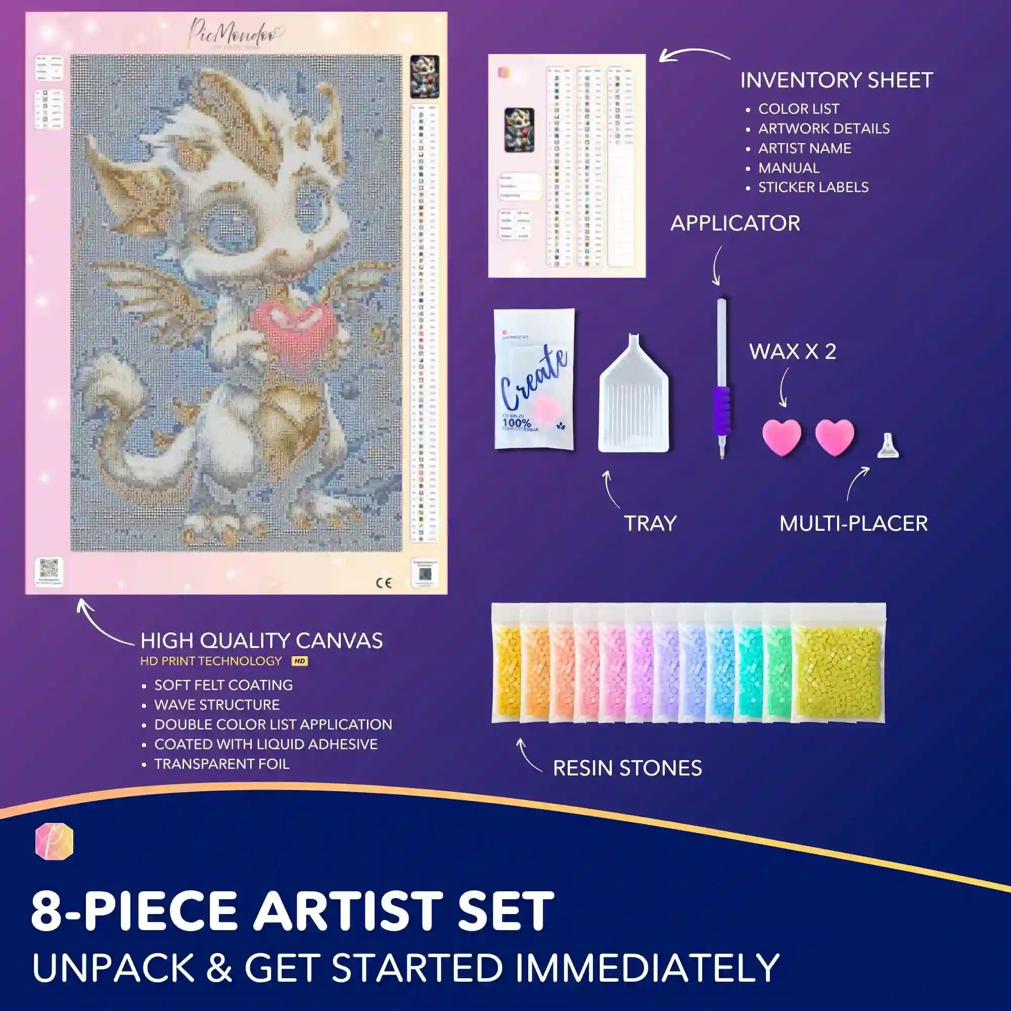 Diamond Painting 7 Day Special – Heart Light