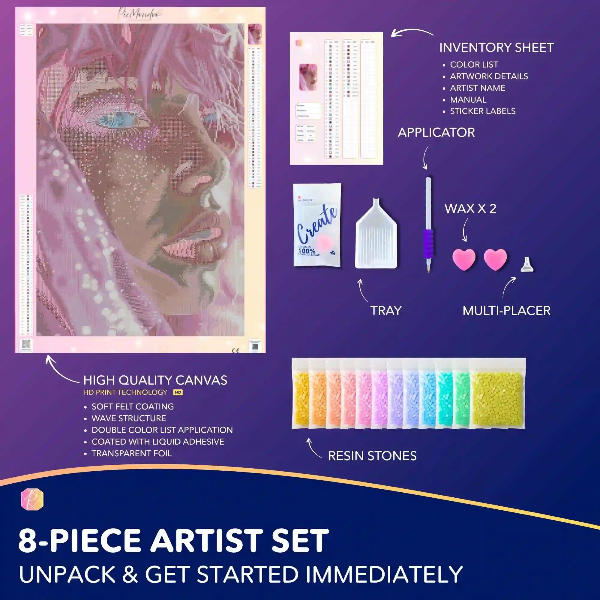 Diamond Painting - Moni´s Special - Pink Dream