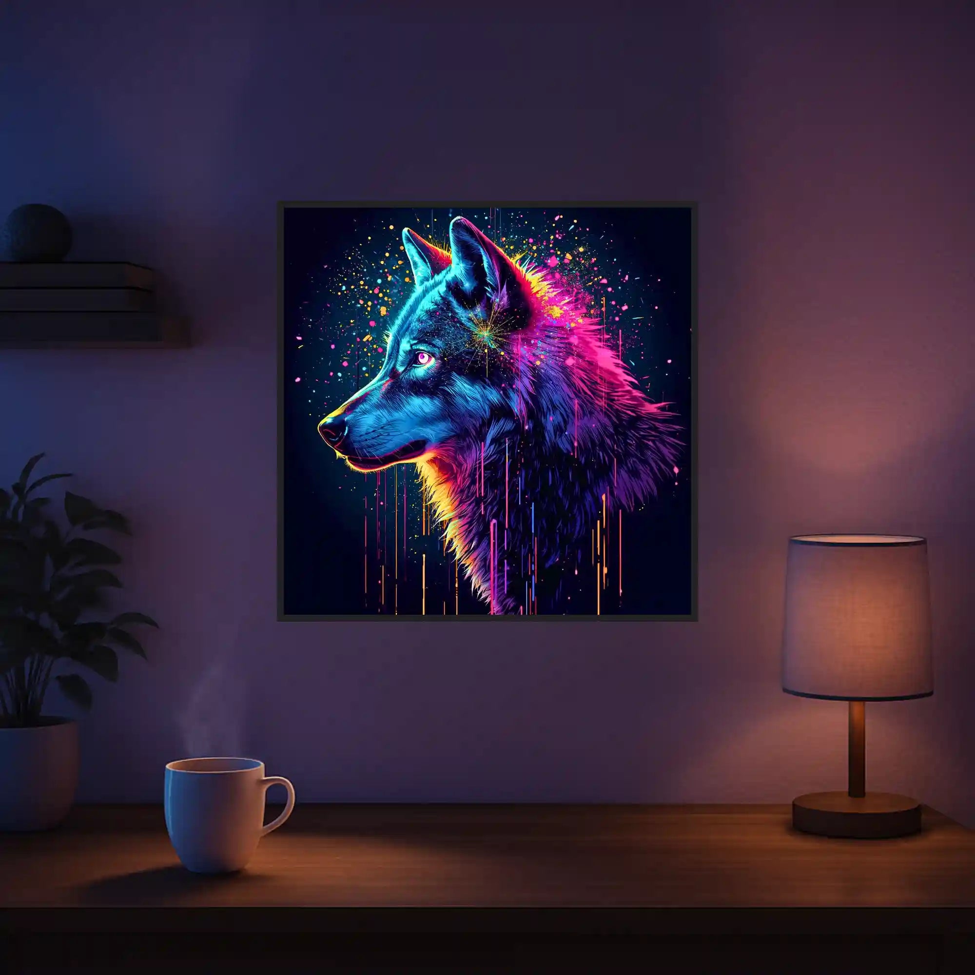 Diamond Painting - Power Animal Wolf: Clarity & Instinct