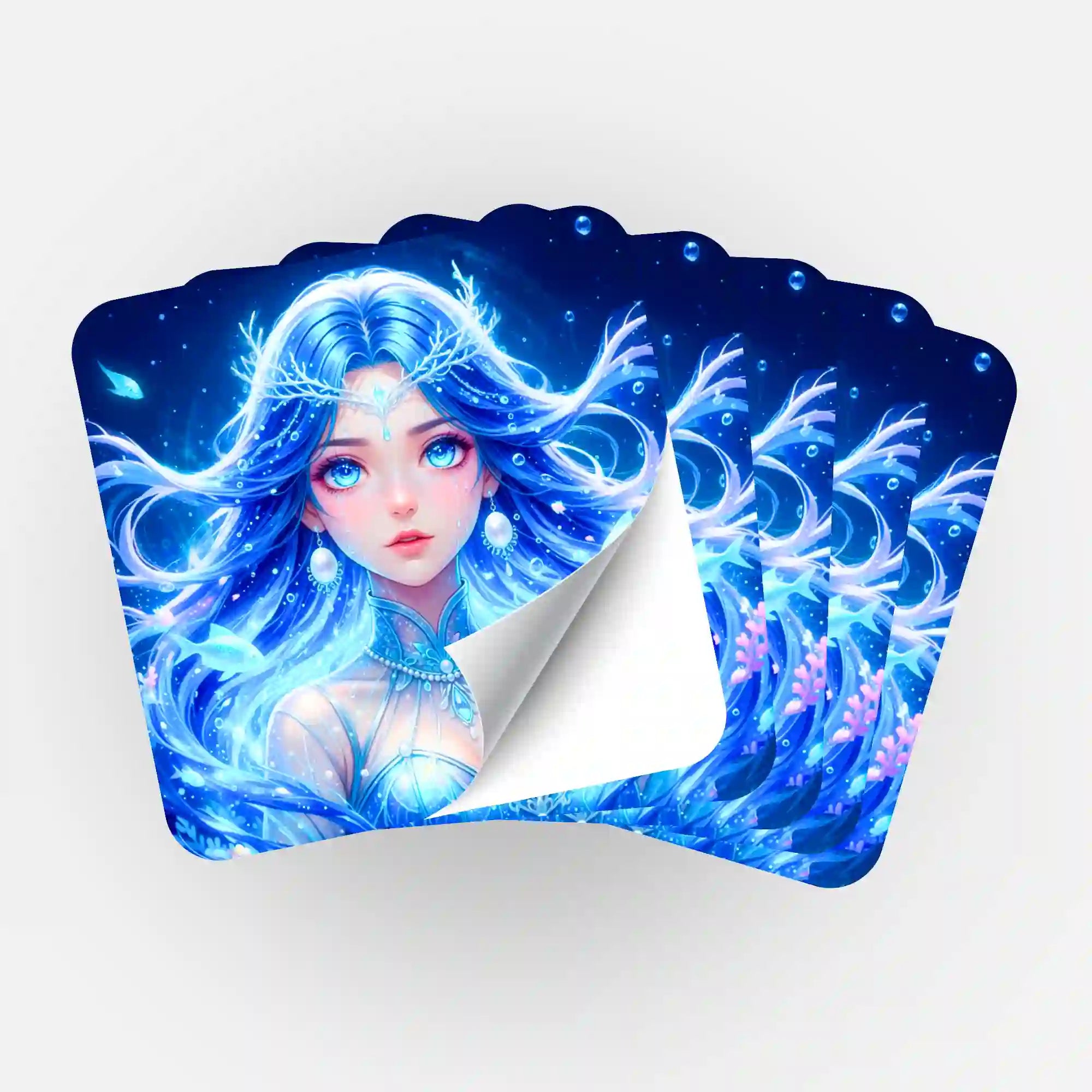 Wall Sticker 5-Pack - Nerelya – Guardian of the Deep