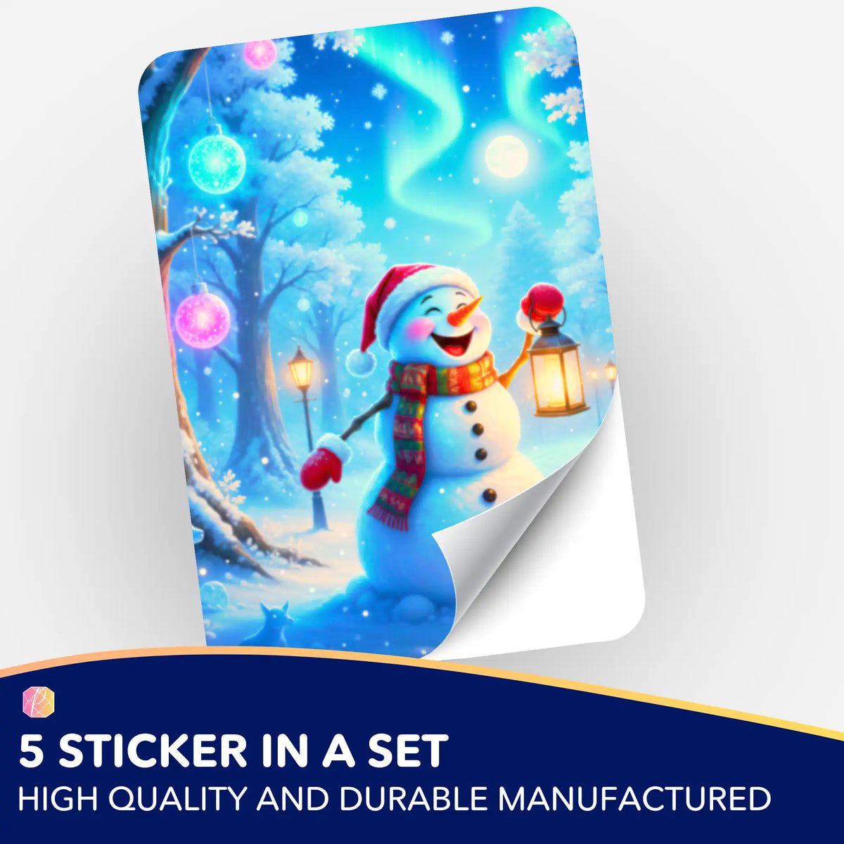 Wall Sticker 5-Pack - Magic of the Winter Night