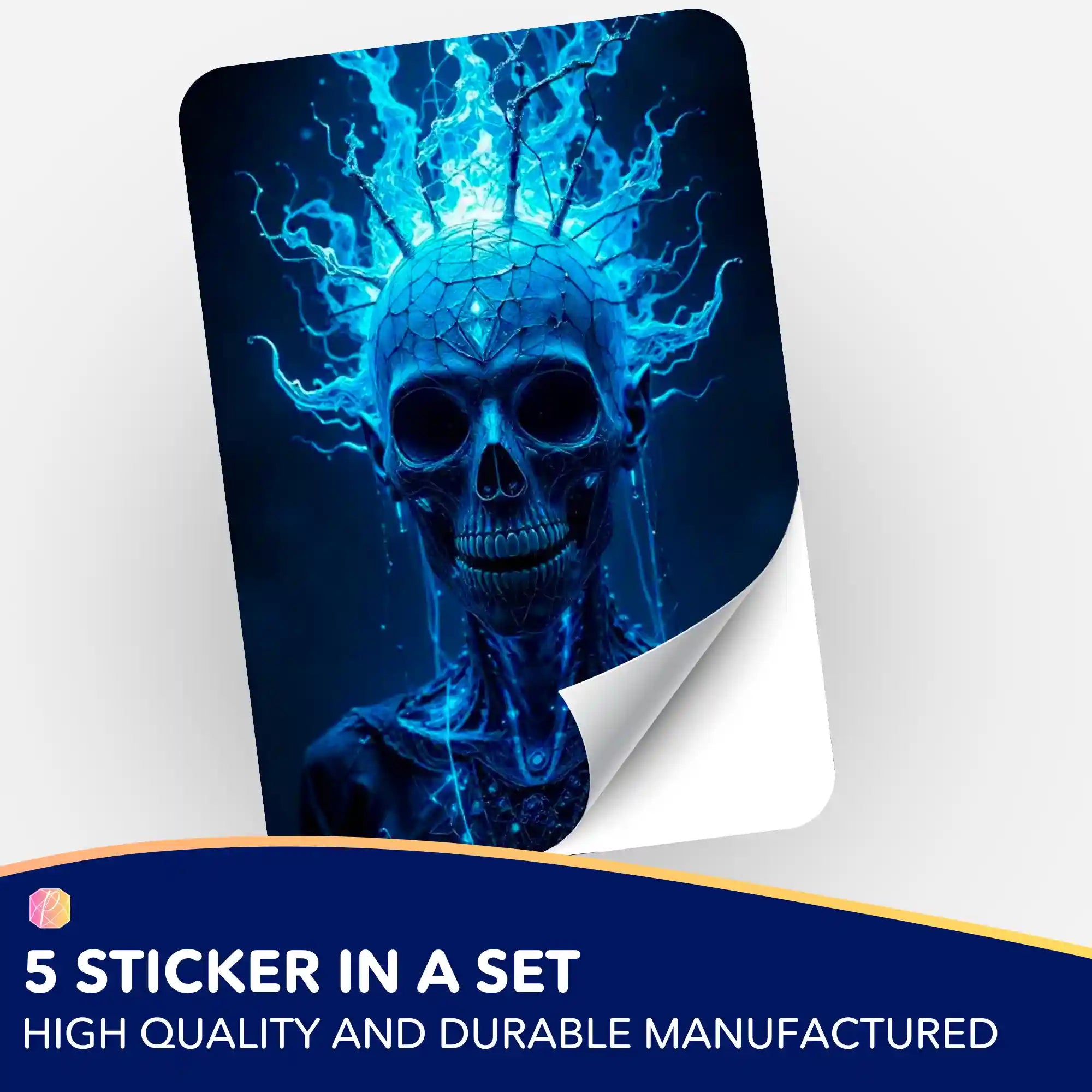 Wall Sticker 5-Pack - Skull