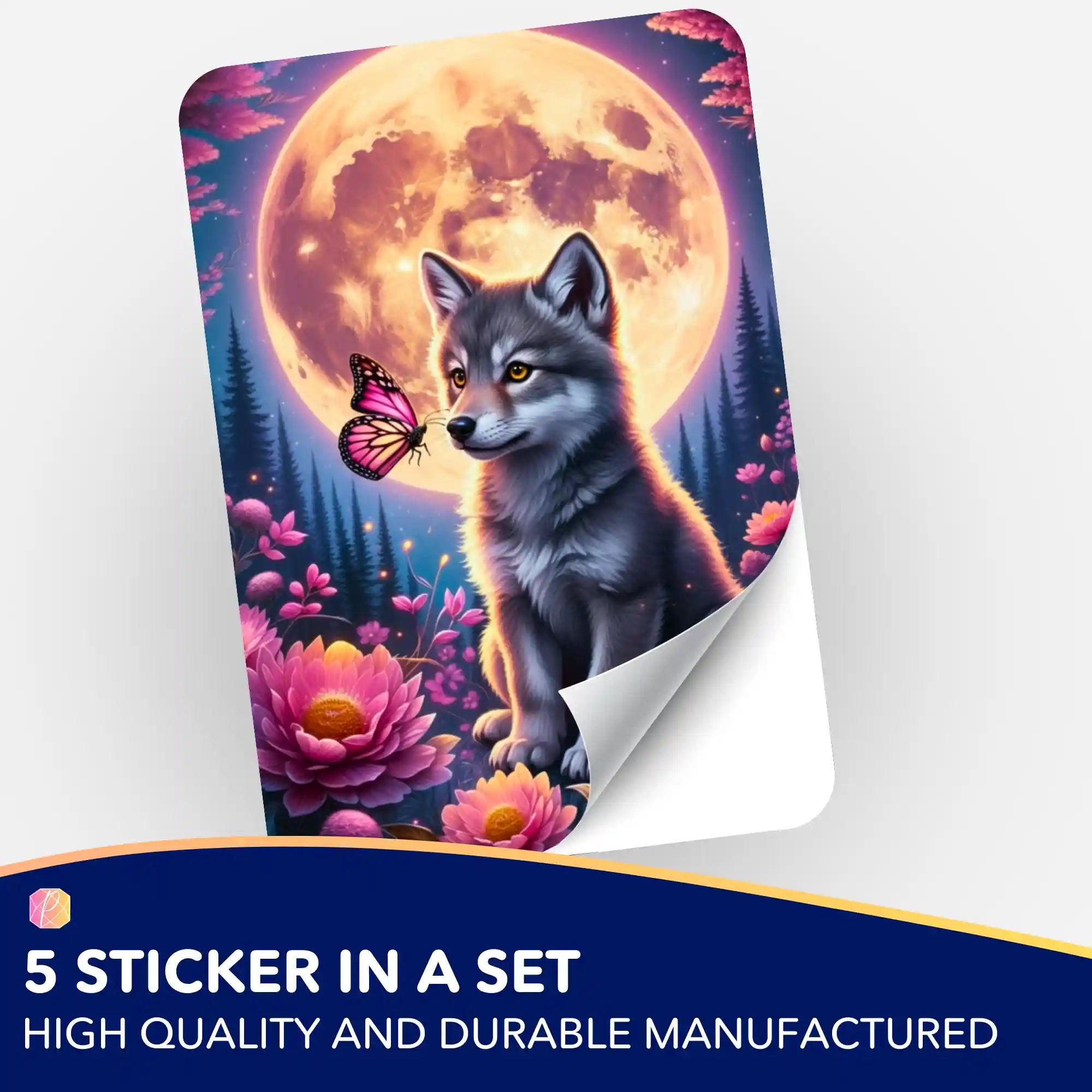Wall Sticker 5-Pack - Between Dream and Awakening