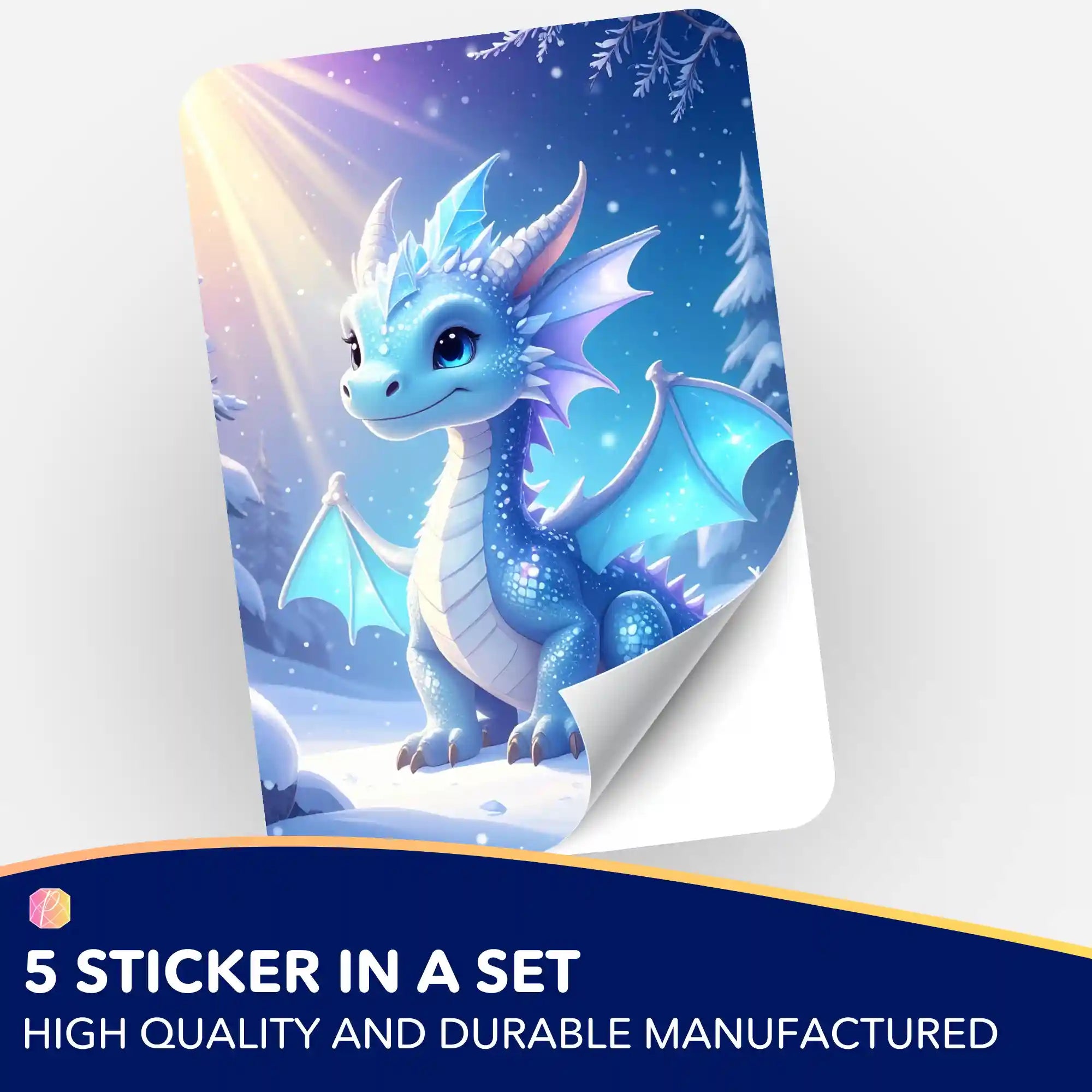 Wall Sticker 5-Pack - Light of the North Seren