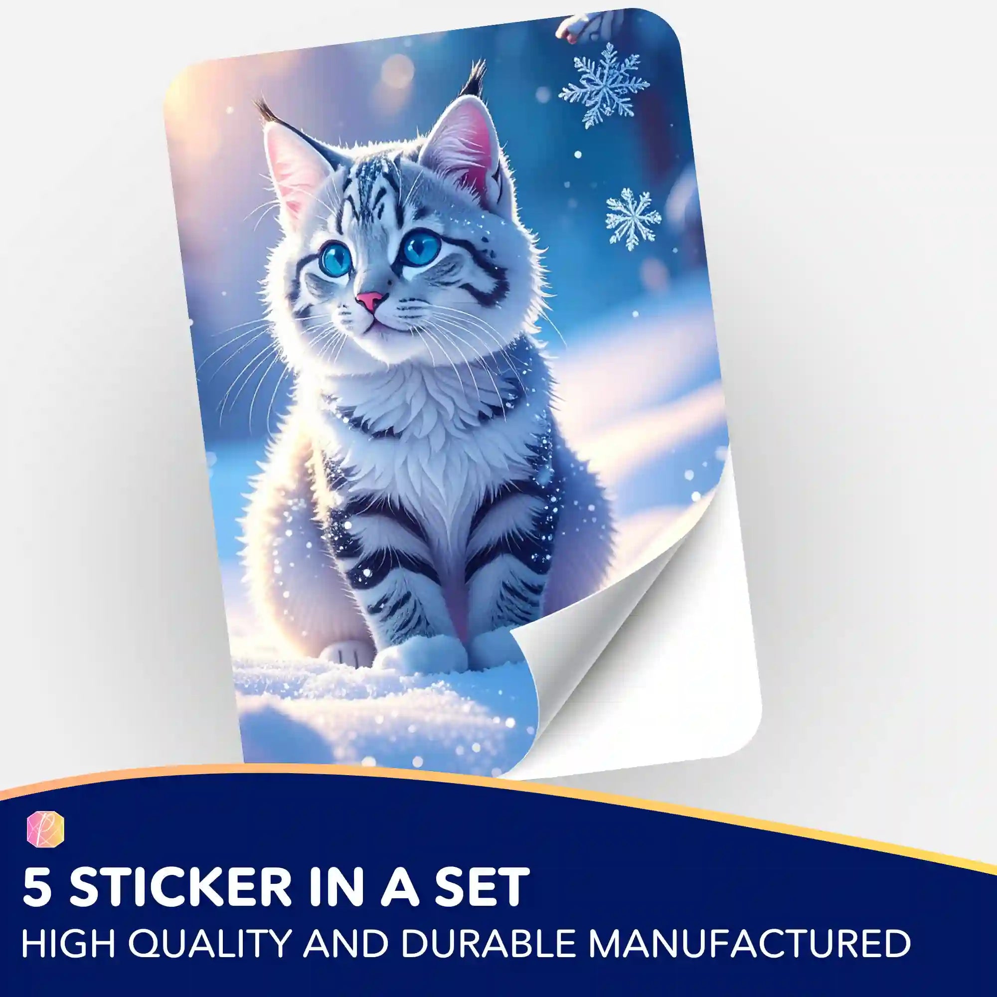 Wall Sticker 5-Pack - Snow Spirit
