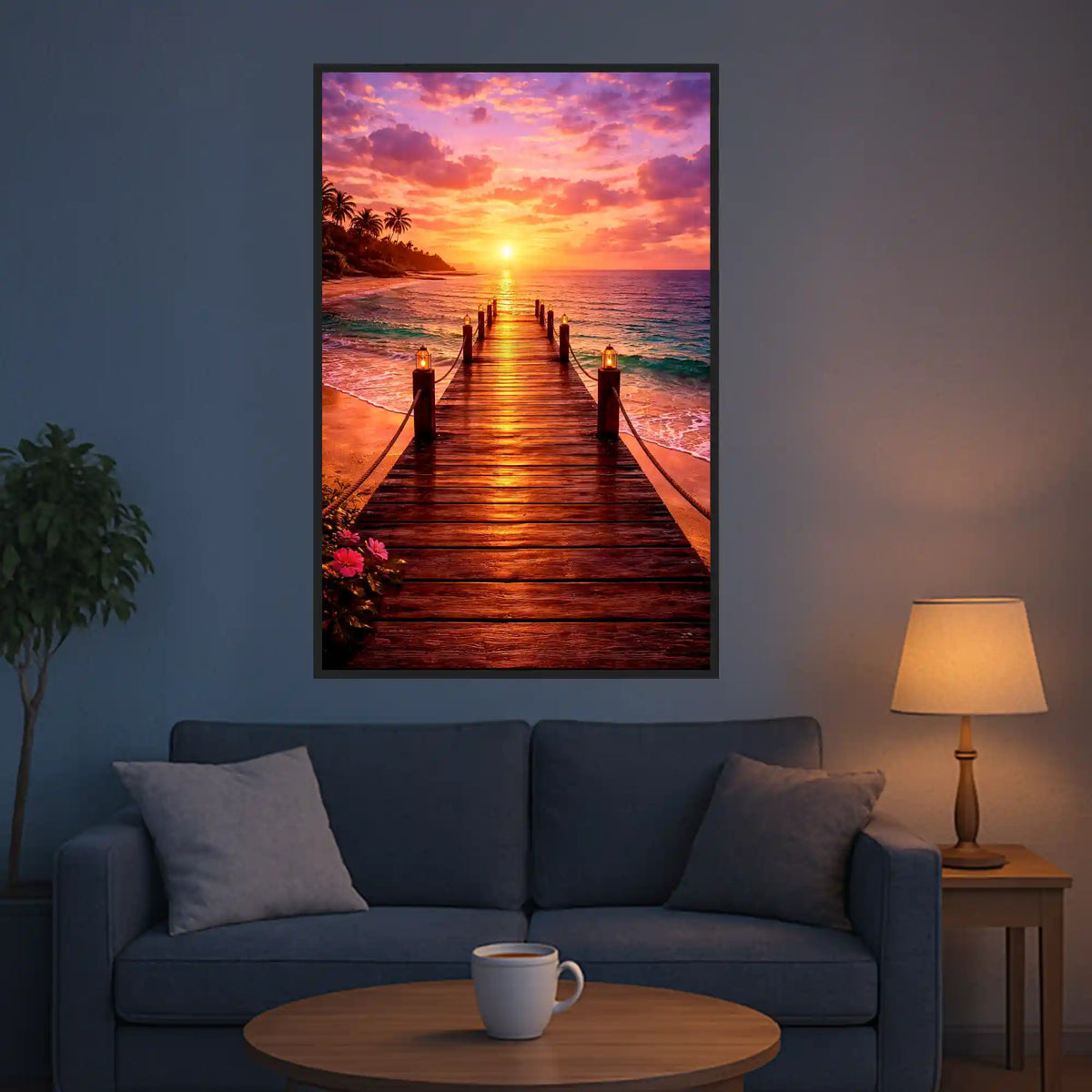 Diamond Painting - To Where the Day Finds Peace