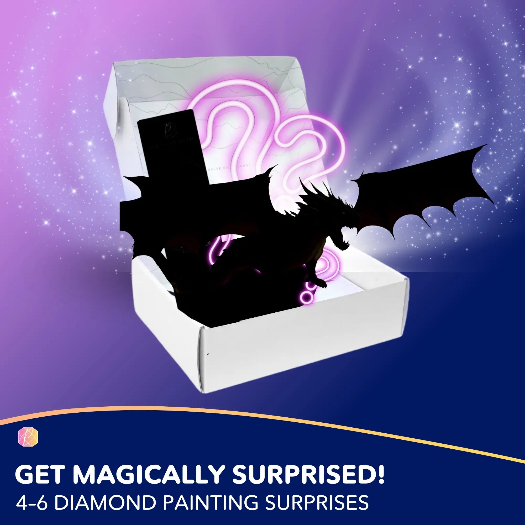 Diamond Painting Mystery-Box "Dragon" (#1)