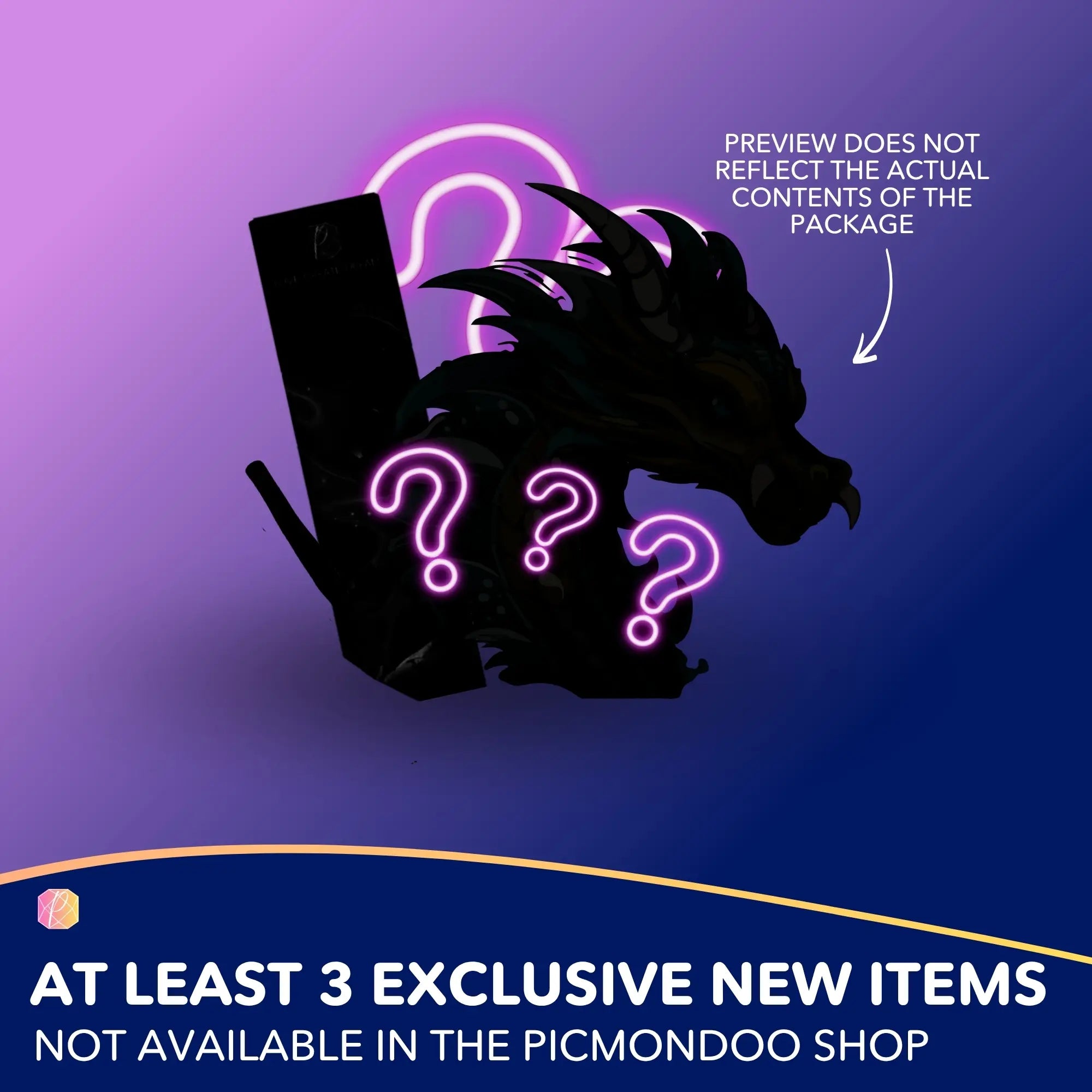 Diamond Painting Mystery-Box "Dragon" (#1)