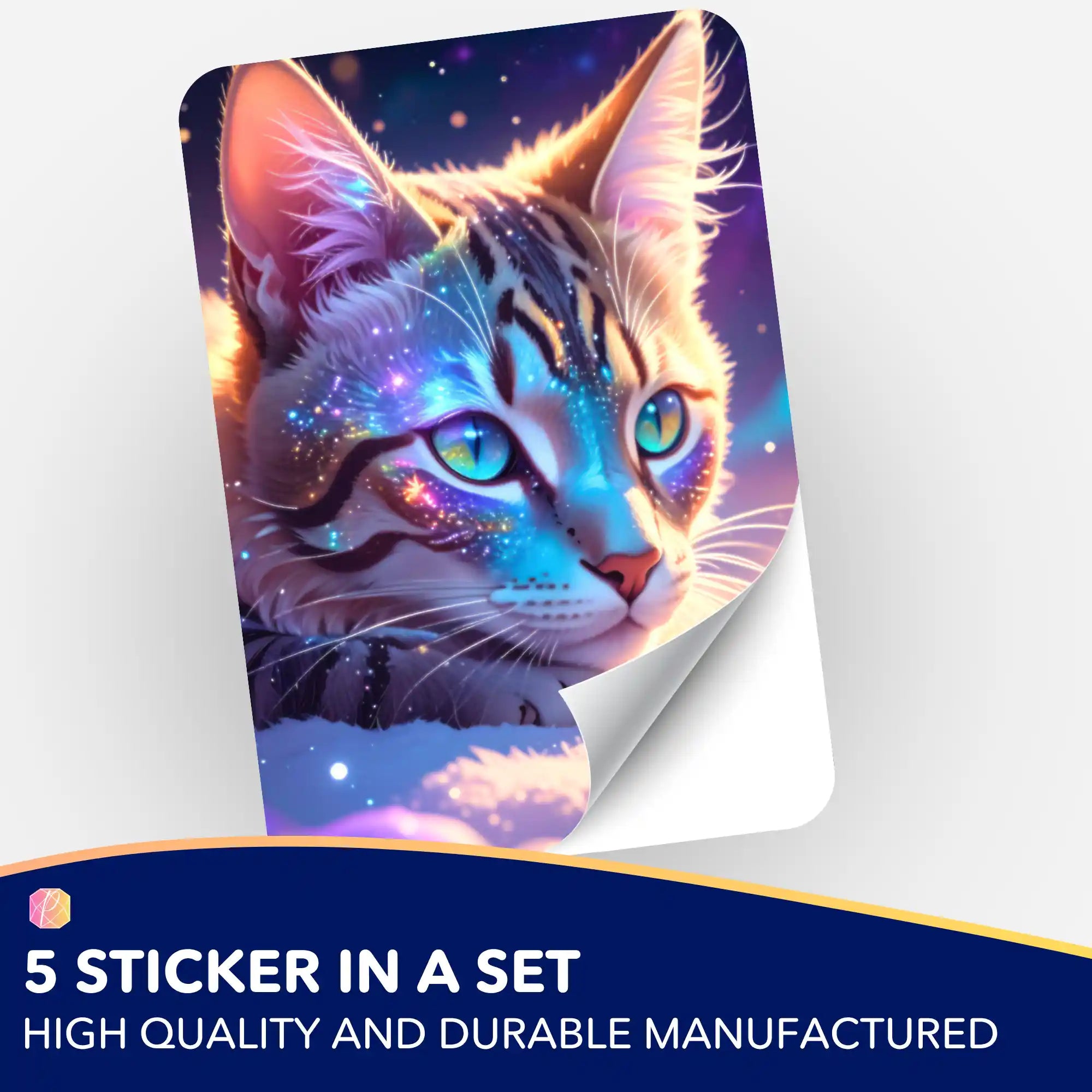Wall Sticker 5-Pack - Velvet Paw
