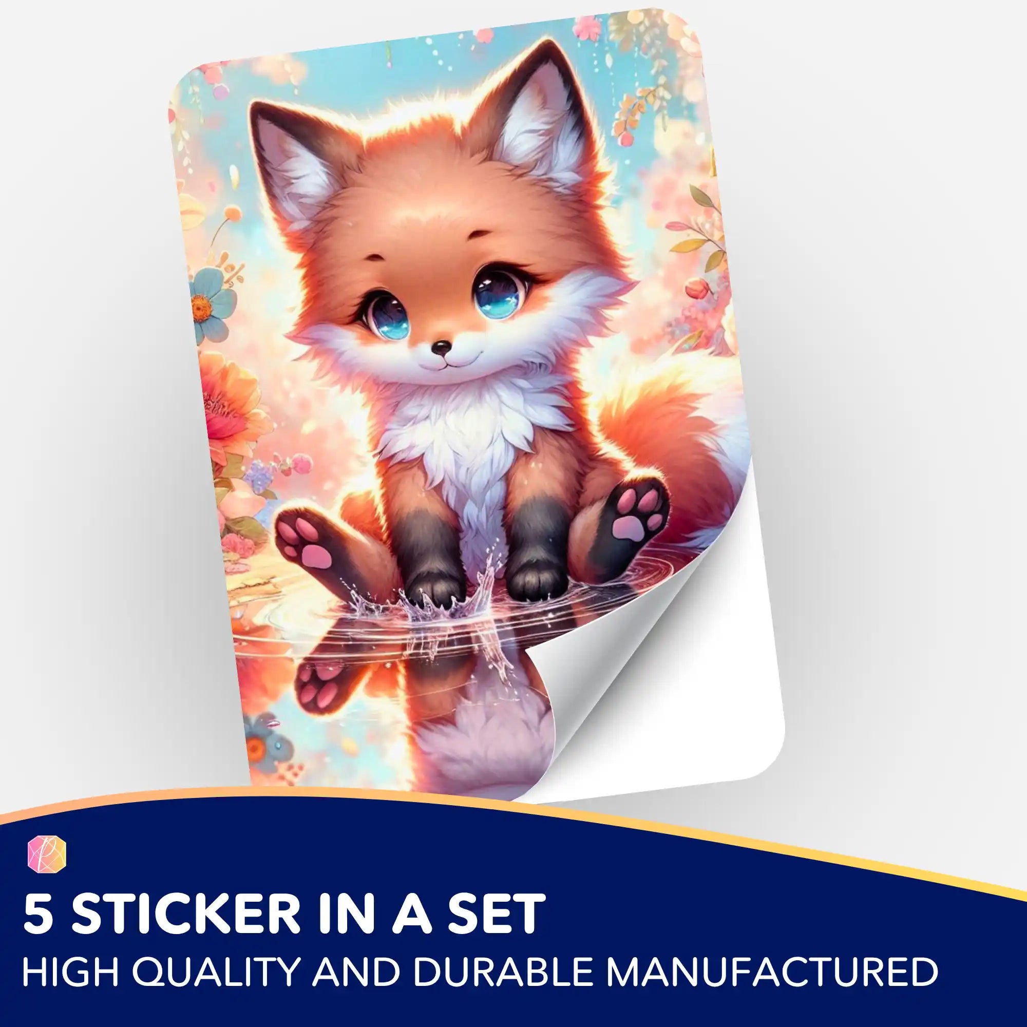 Wall Sticker 5-Pack - A Small Moment Of Happiness
