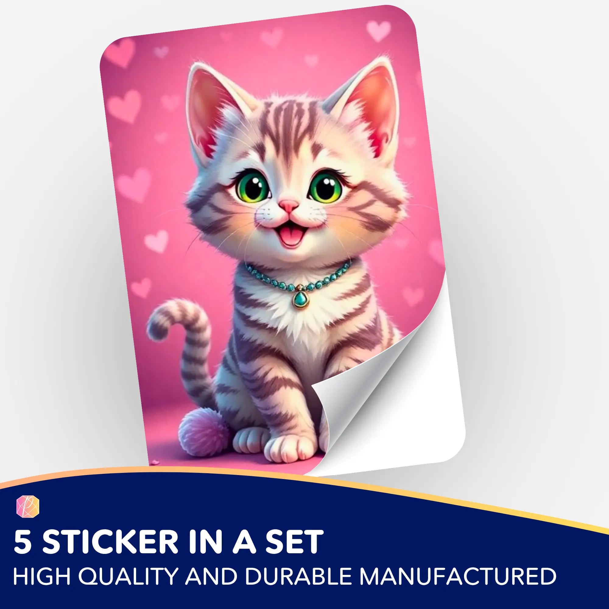 Wall Sticker 5-Pack - Pippa