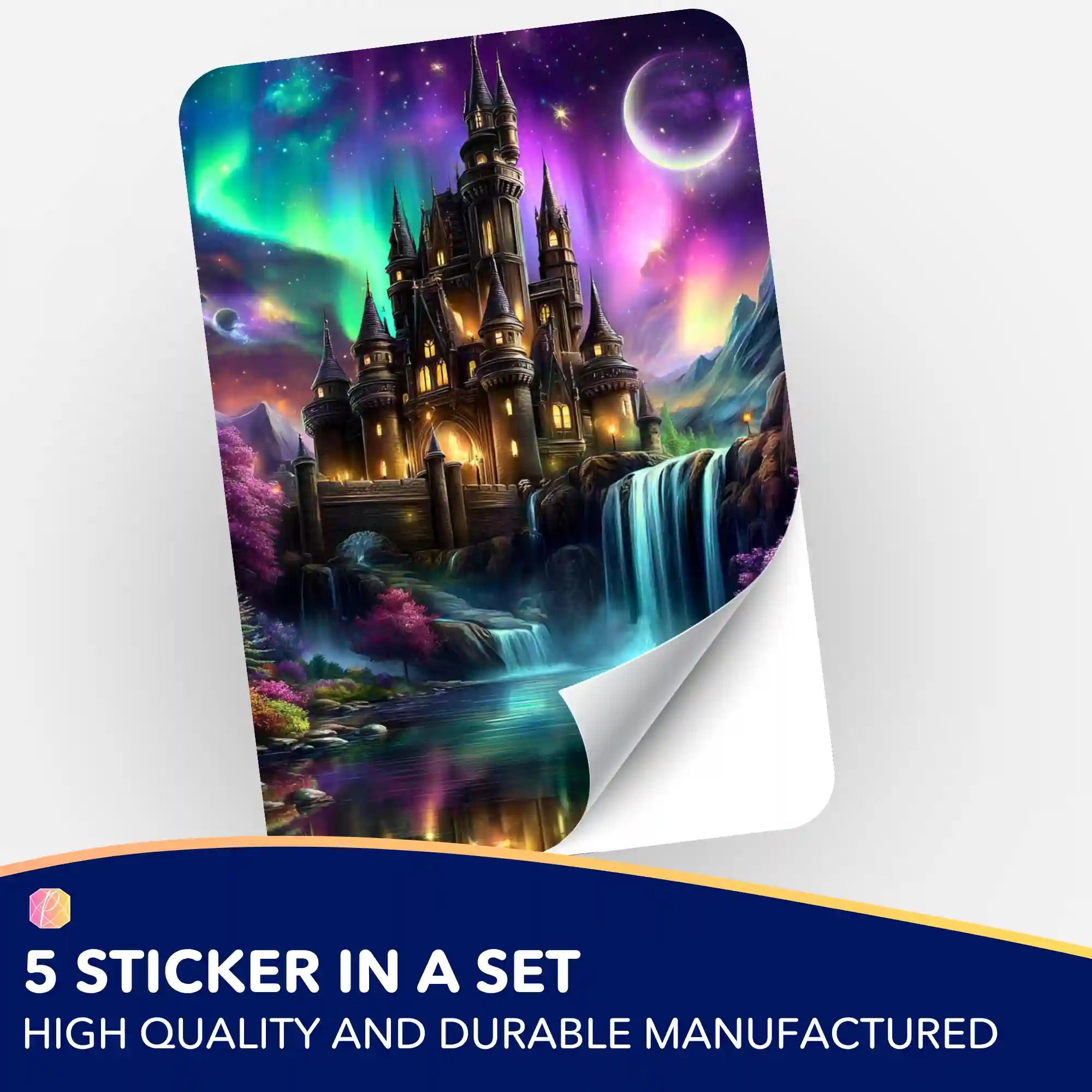 Wall Sticker 5-Pack - Echoes Of The Sky