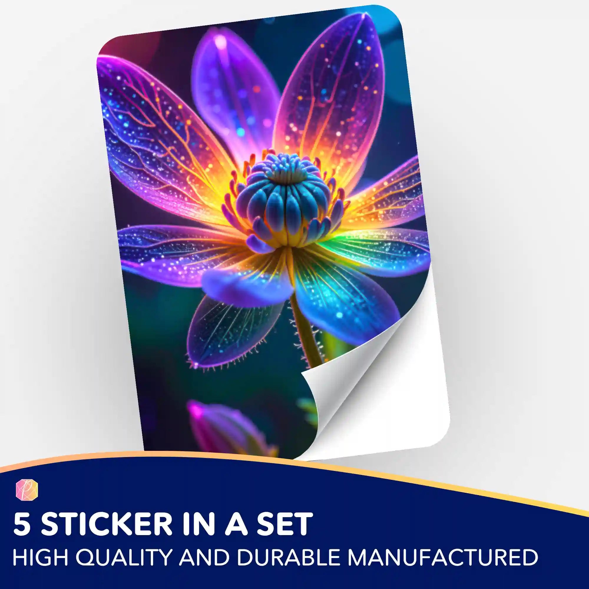 Wall Sticker 5-Pack -  In the Core of Light