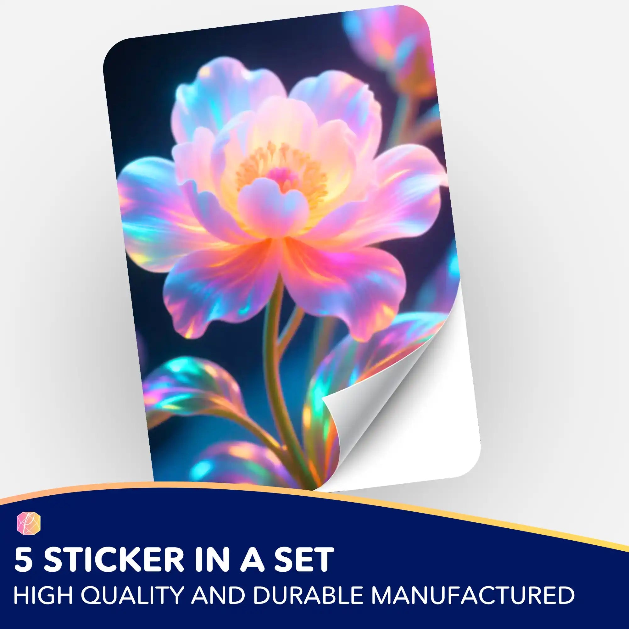 Wall Sticker 5-Pack - Inner Glow