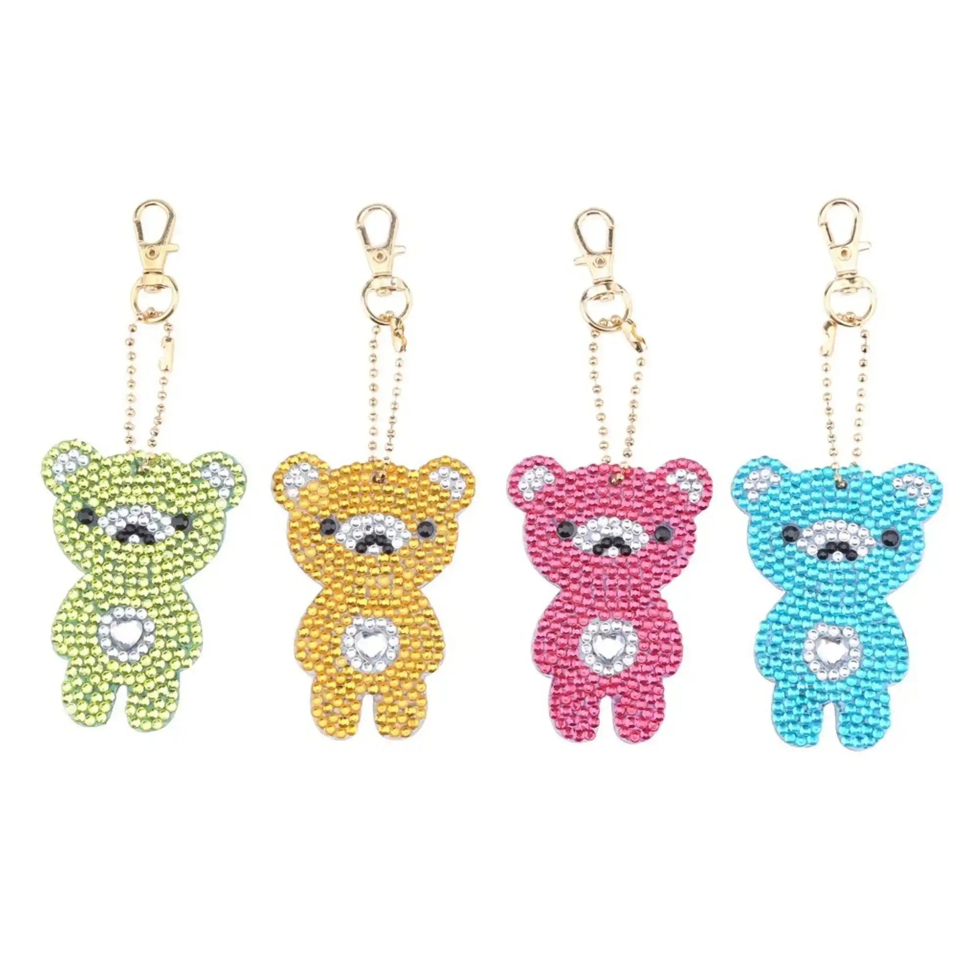Diamond Painting Keychain - Bears