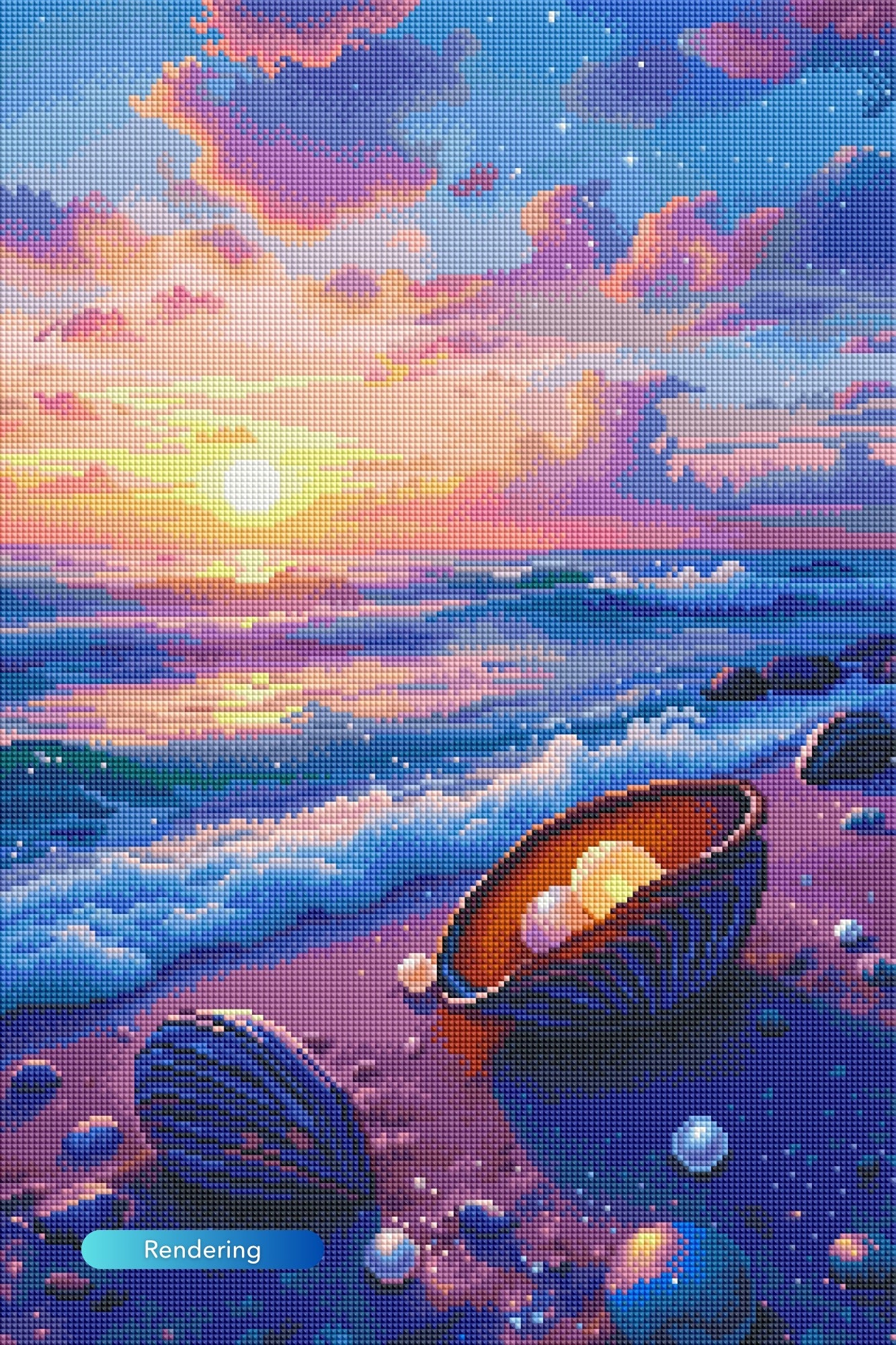 Diamond Painting - Beach Love
