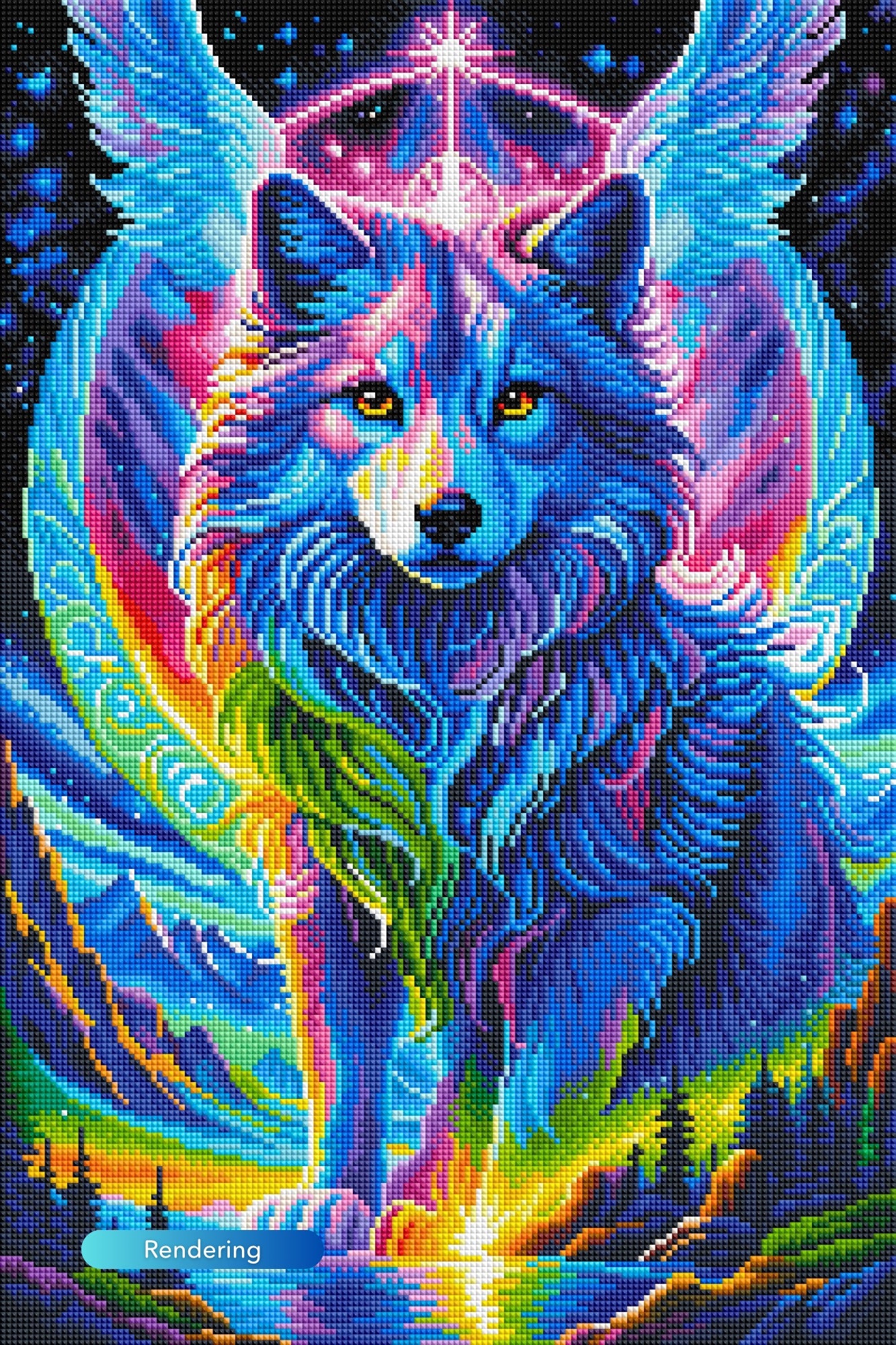 Diamond Painting - Winged Guardian