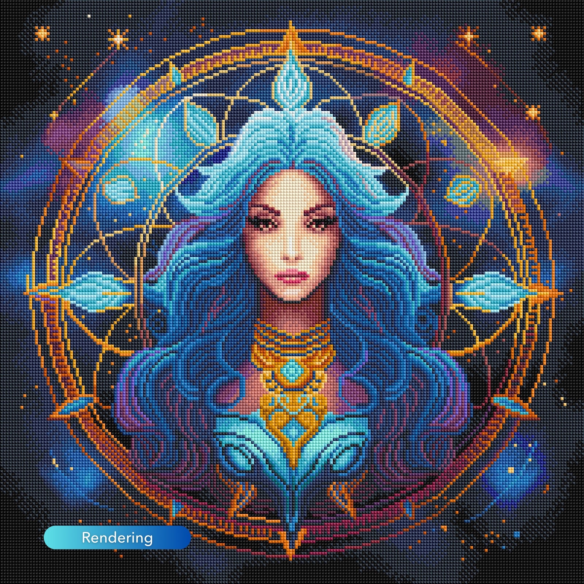 Diamond Painting - Virgo Zodiac "Limited Edition"