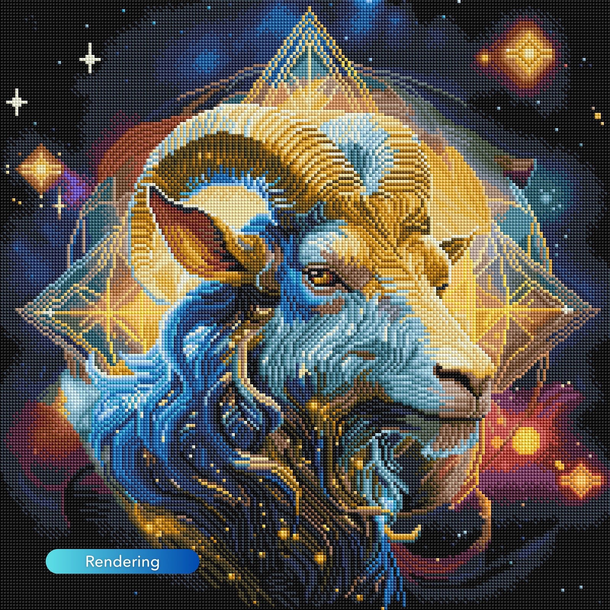 Diamond Painting - Capricorn Zodiac "Limited Edition"