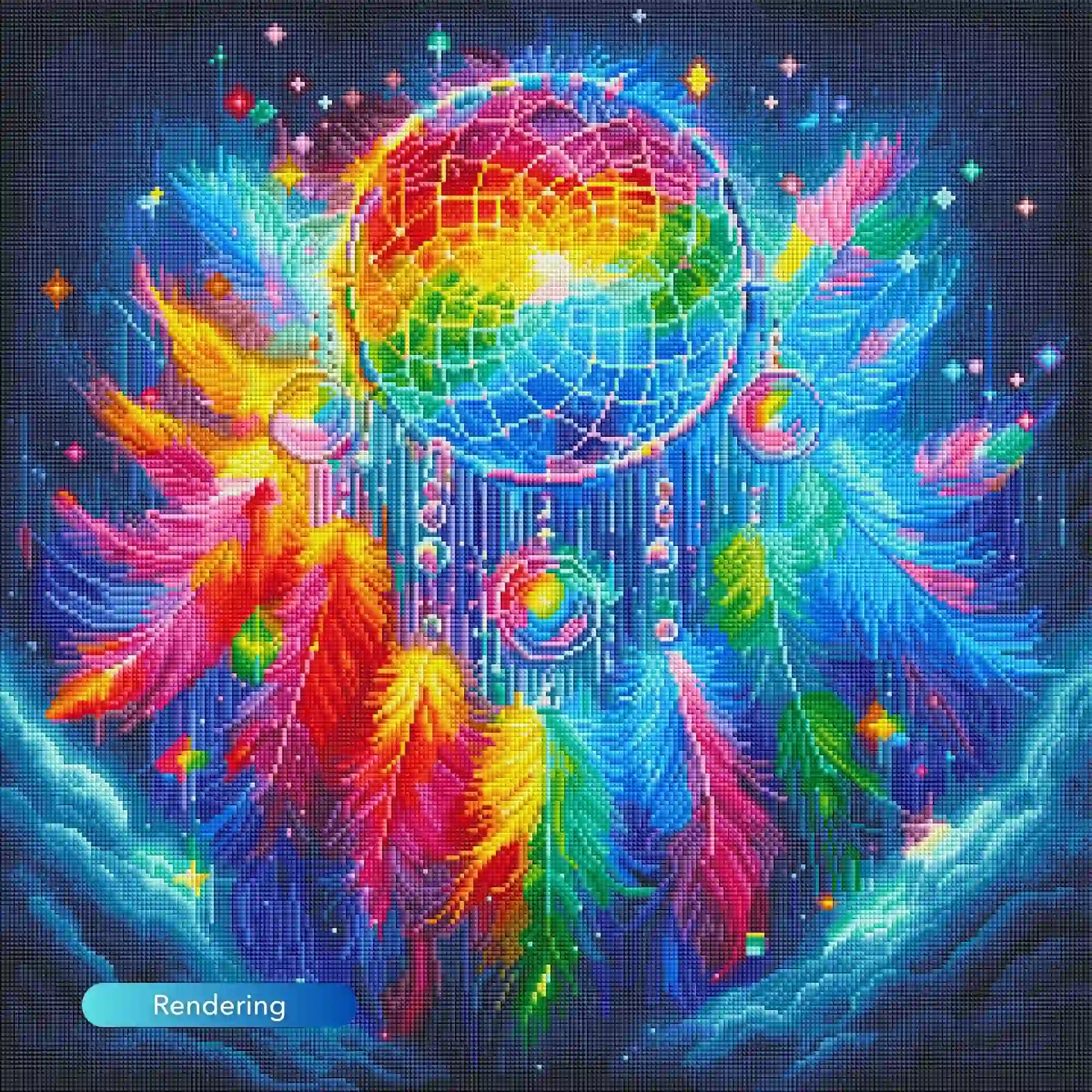 Diamond Painting 100 Colors Special – Daydream in Feather Play