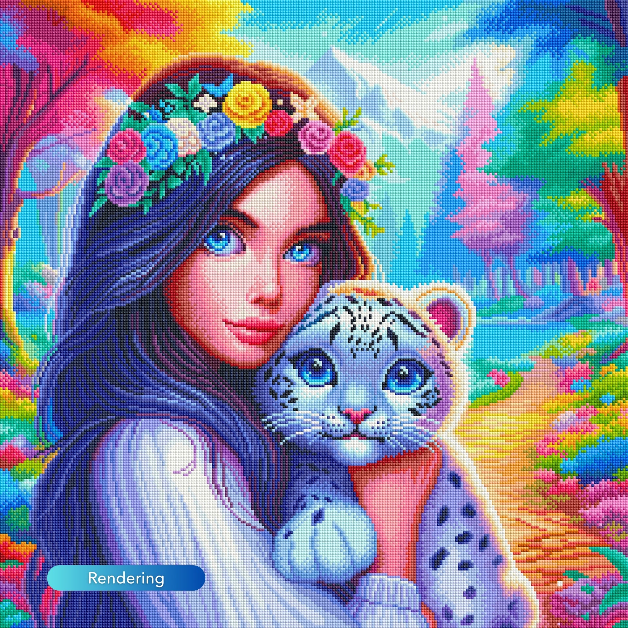 Diamond Painting CrazyBee Special - Amira´s Paradies